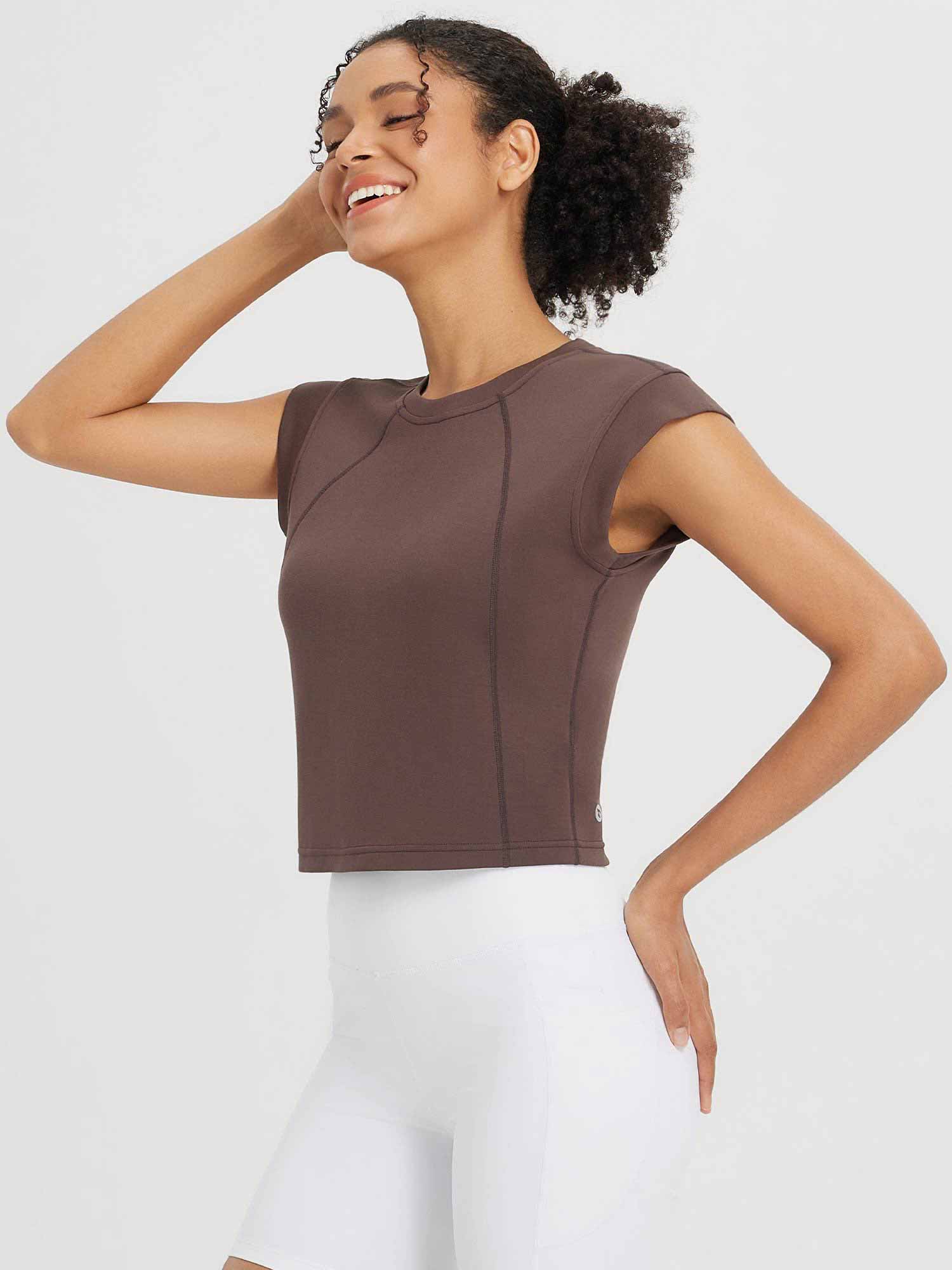 Cloud Touch Modal Mid-Length Sleeveless Tee - Image 19