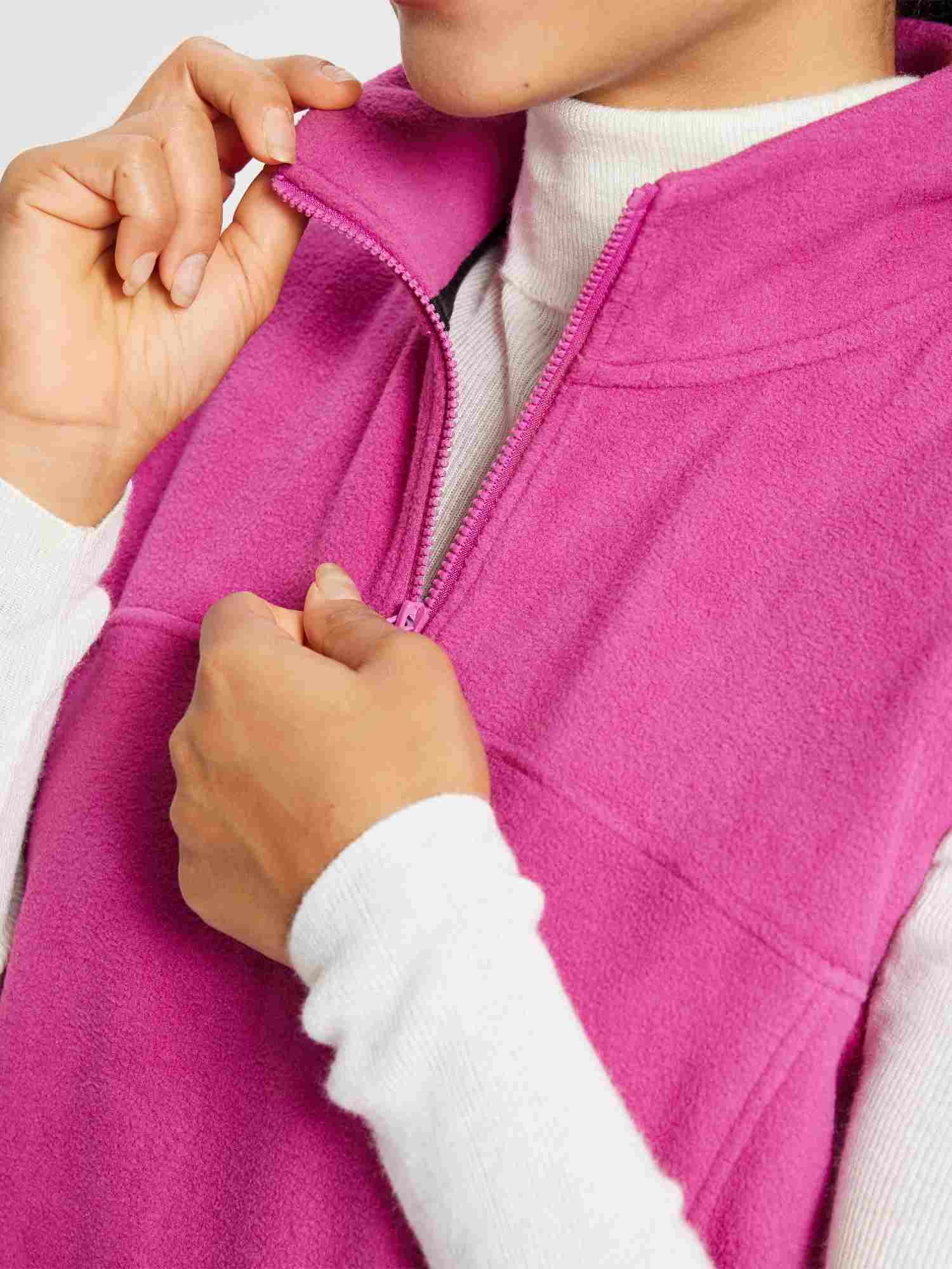 Outdoor Sleeveless Fleece Thermal Dress - Image 3