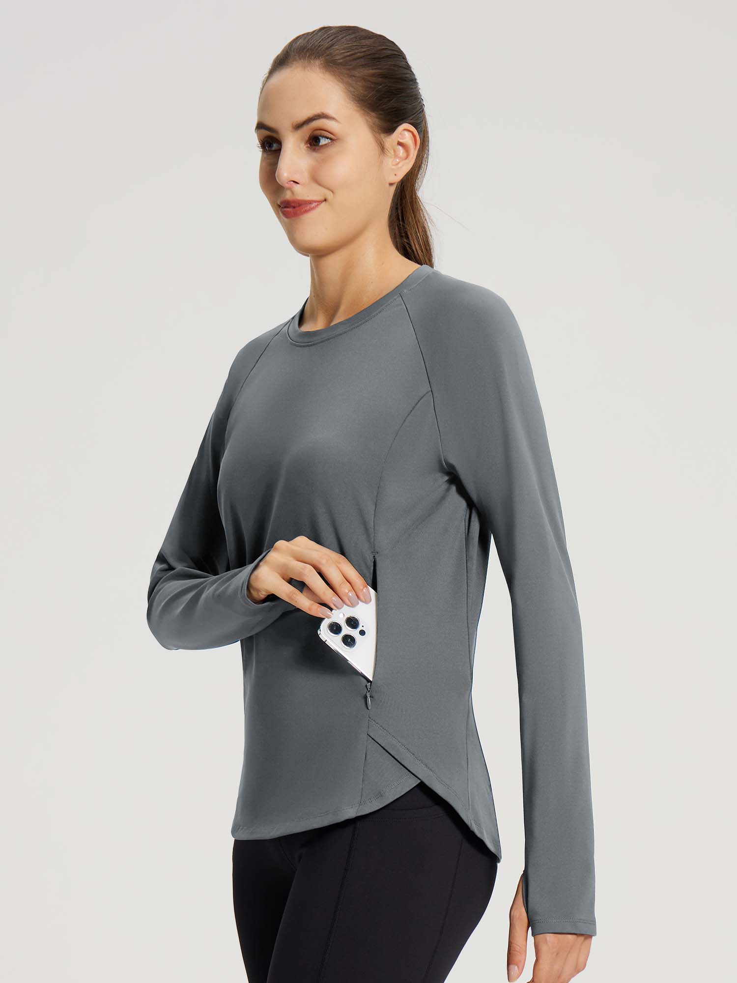 Pullover Fleece Long Sleeve T - Image 15