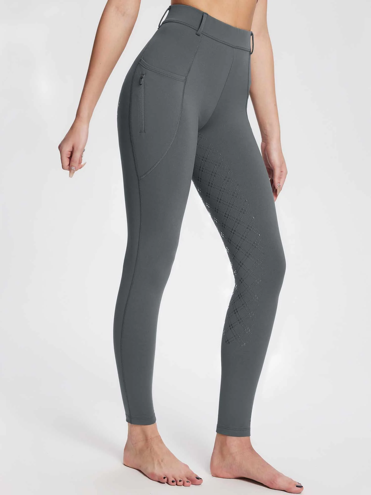 Women's Fleece Equestrian Breeches - Image 24