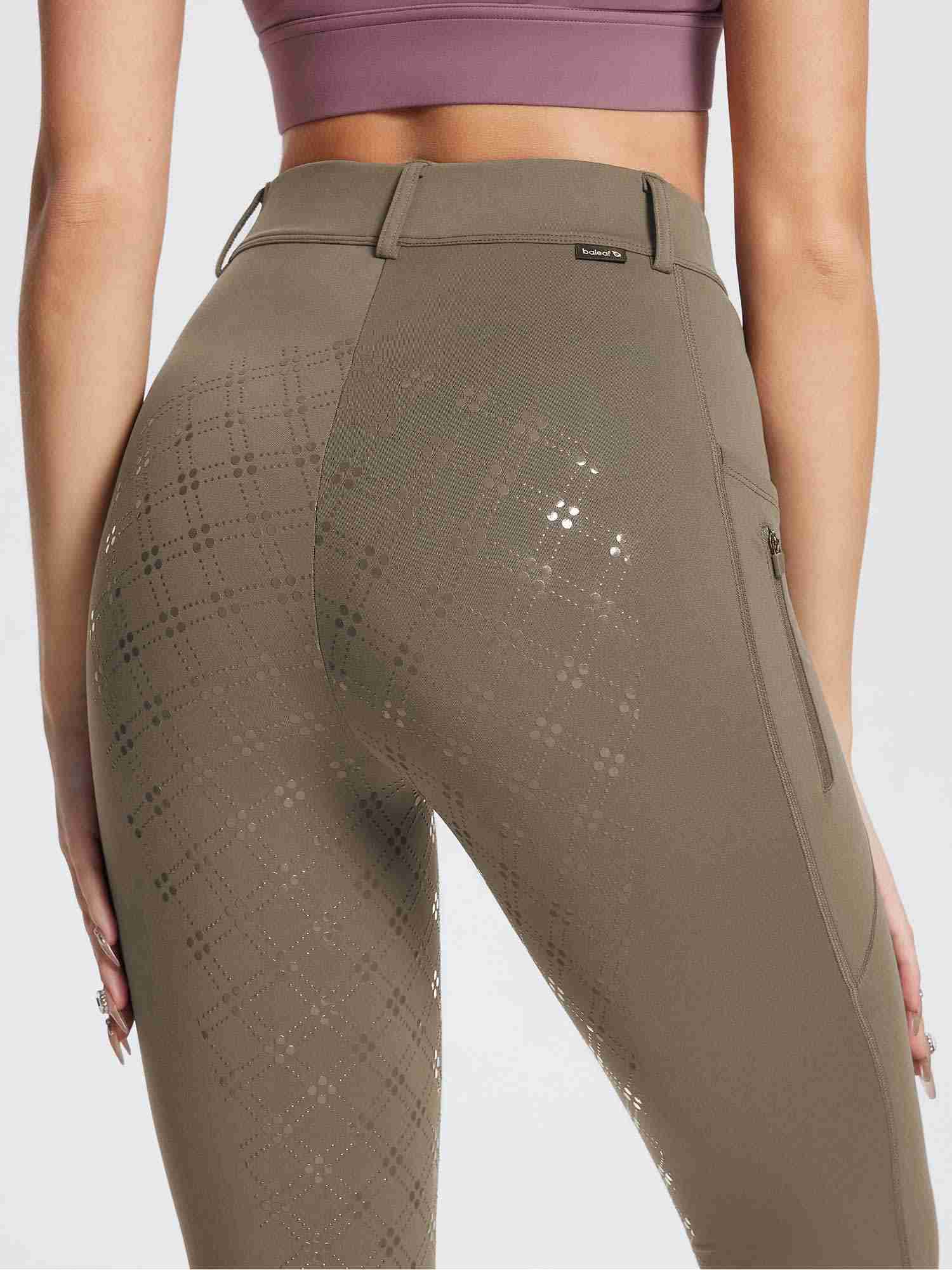 Women's Fleece Equestrian Breeches - Image 3
