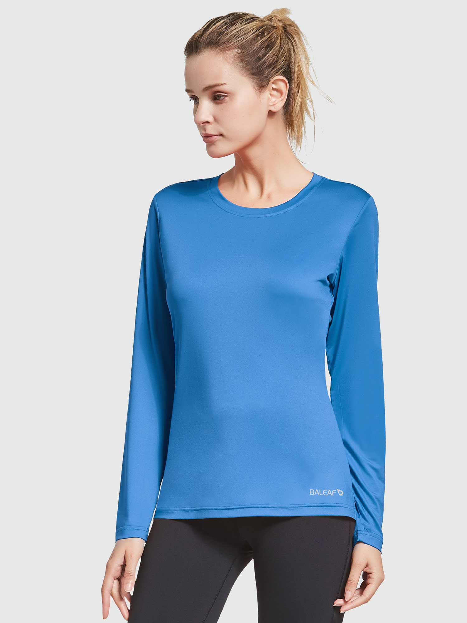 Women's UPF 50+ Long-Sleeve Quick-Dry Running Shirt - Image 20