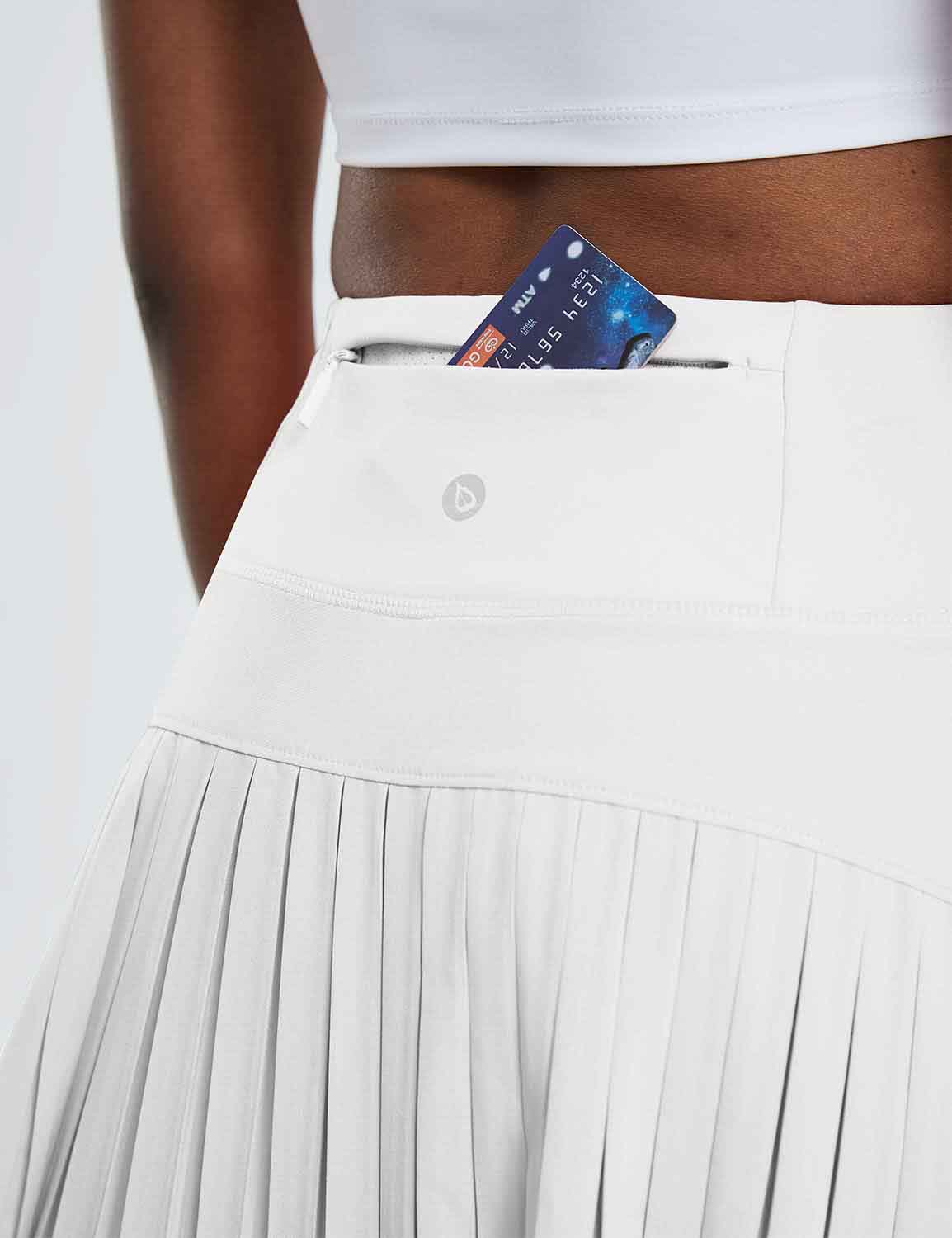 Women's High-Waisted Pleated Running Skirt - Image 30