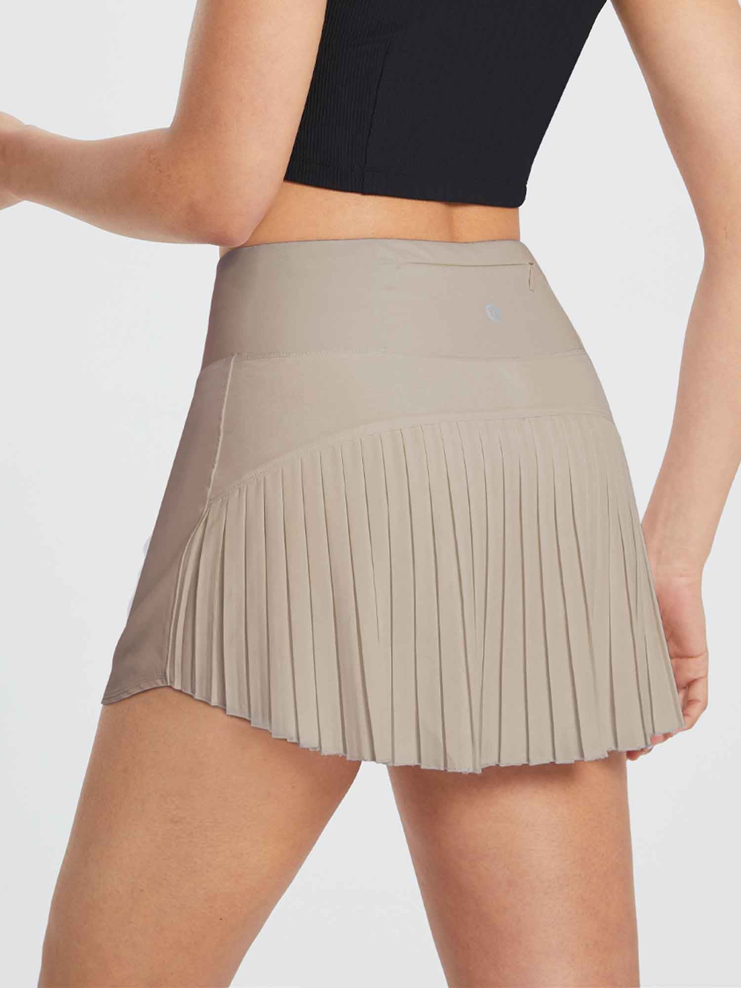 Women's High-Waisted Pleated Running Skirt - Image 59