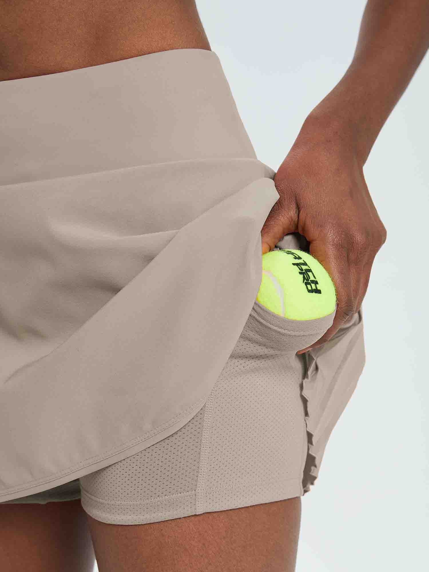 Women's High-Waisted Pleated Running Skirt - Image 62