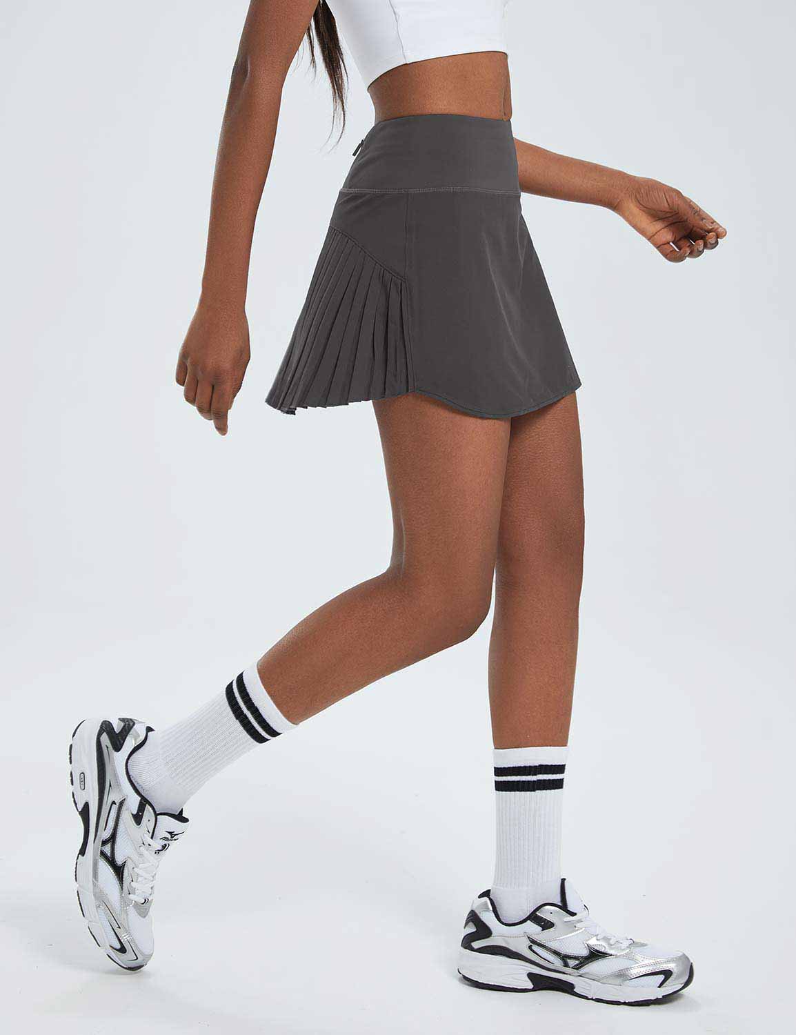 Women's High-Waisted Pleated Running Skirt - Image 72