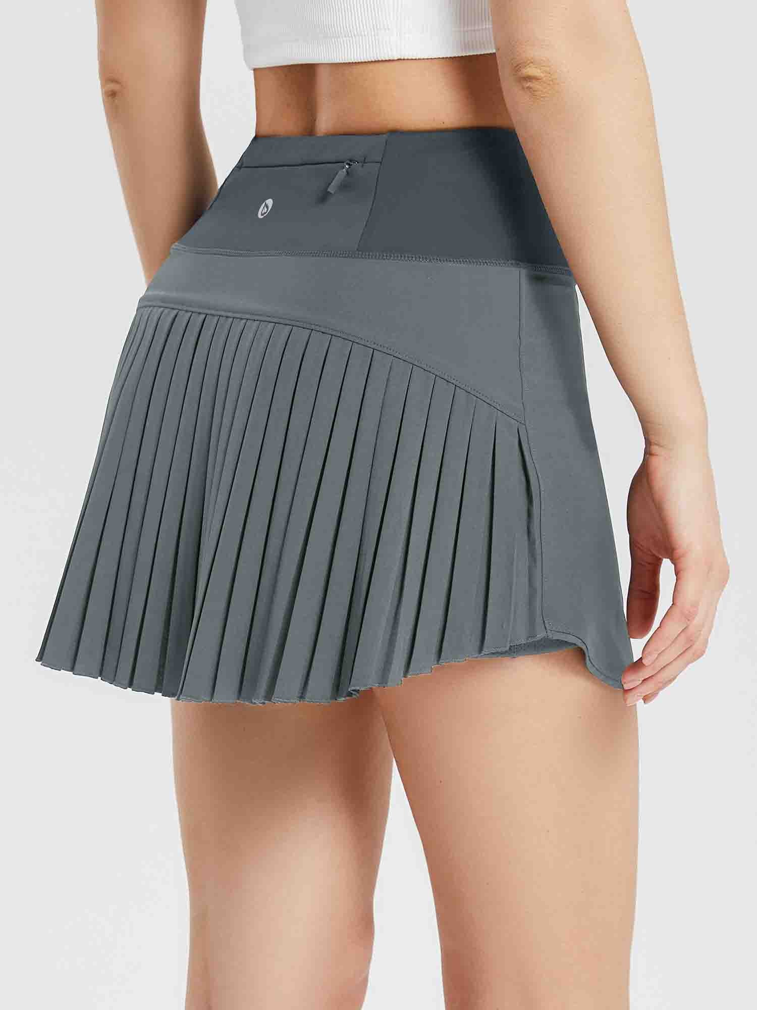 Women's High-Waisted Pleated Running Skirt - Image 87