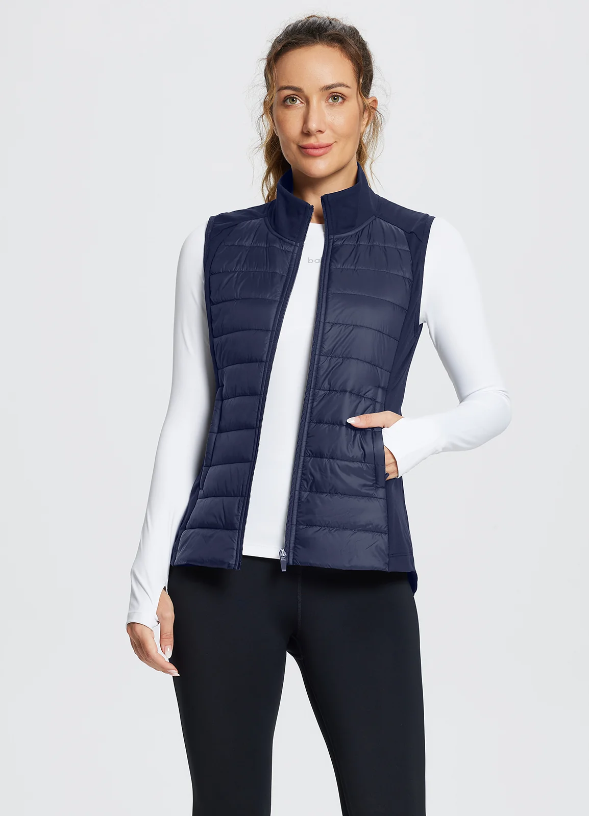 Running Slim-Fit Puffer Vest - Image 9
