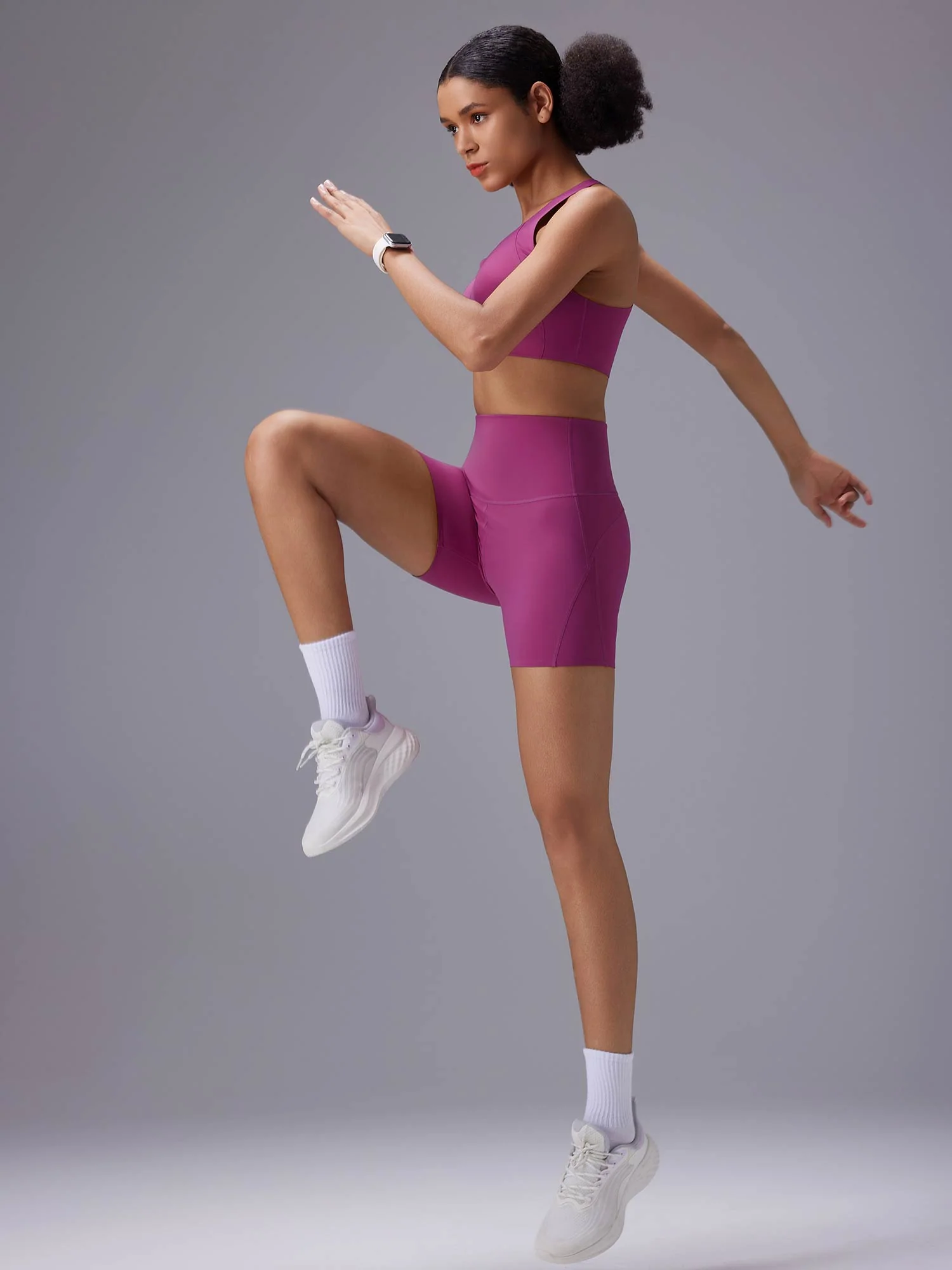 High Rise Compression Shorts - Image 17