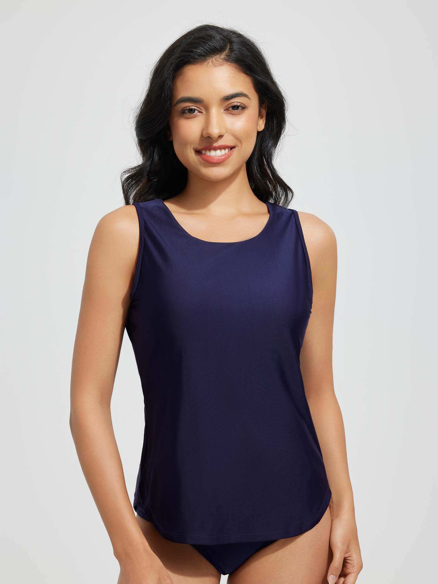 Women's High Neck Tankini Top - Image 10
