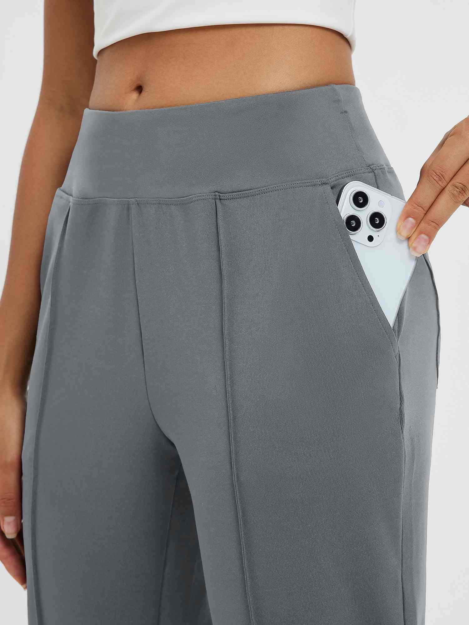 Tapered Running Pouch Pockets Pants - Image 5