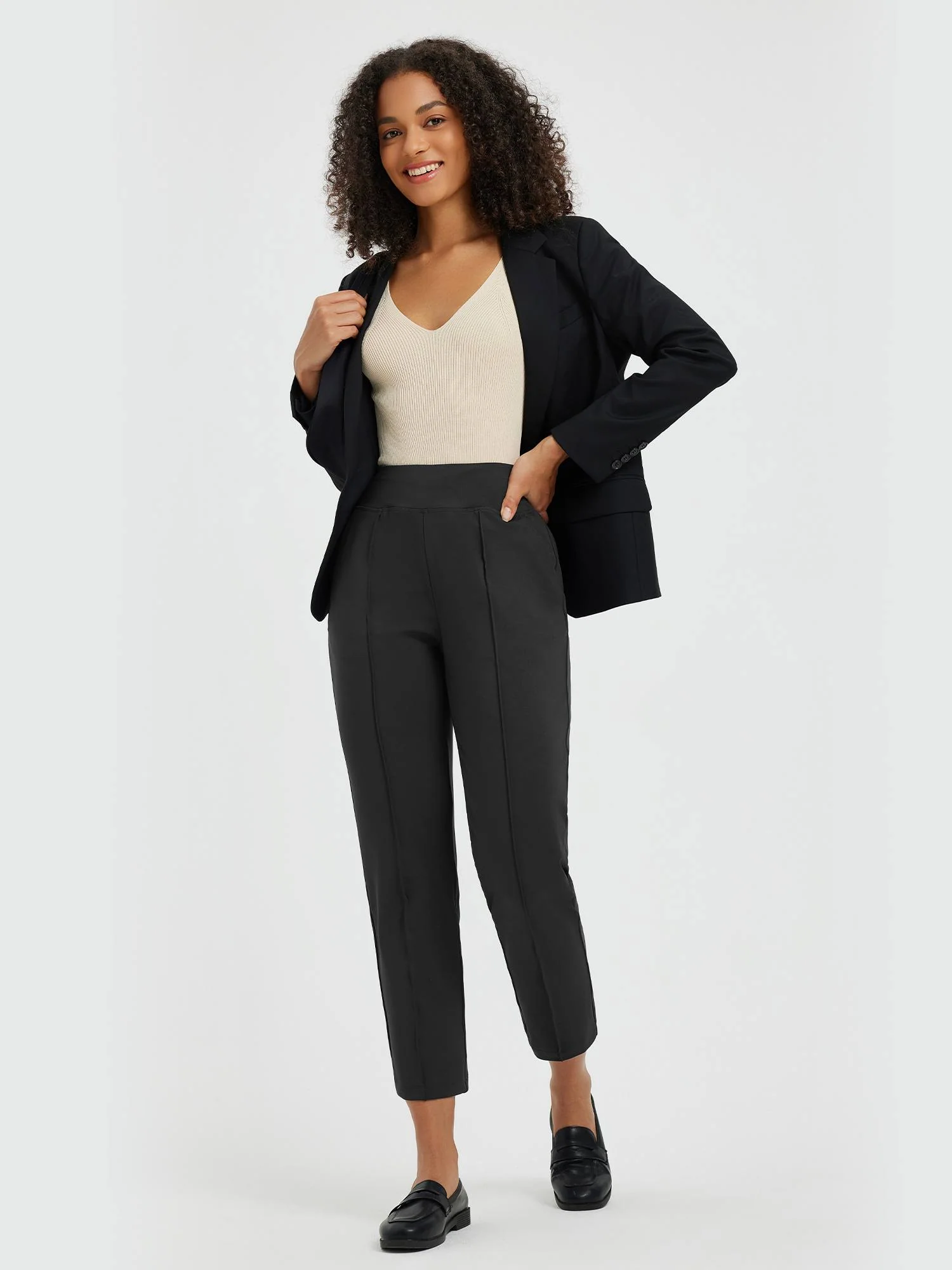 Tapered Running Pouch Pockets Pants - Image 8