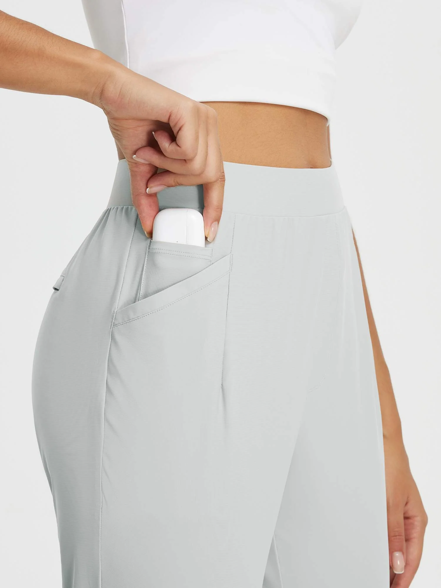 Dynamic Form High-Rise Tapered Trousers - Image 60