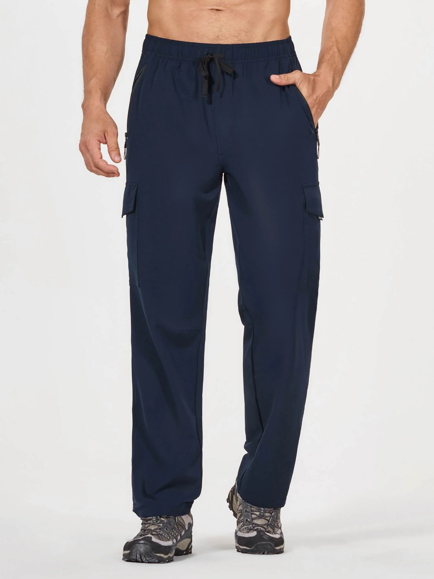 Men's UPF 50+ Quick-Dry Hiking Cargo Pants - Image 24