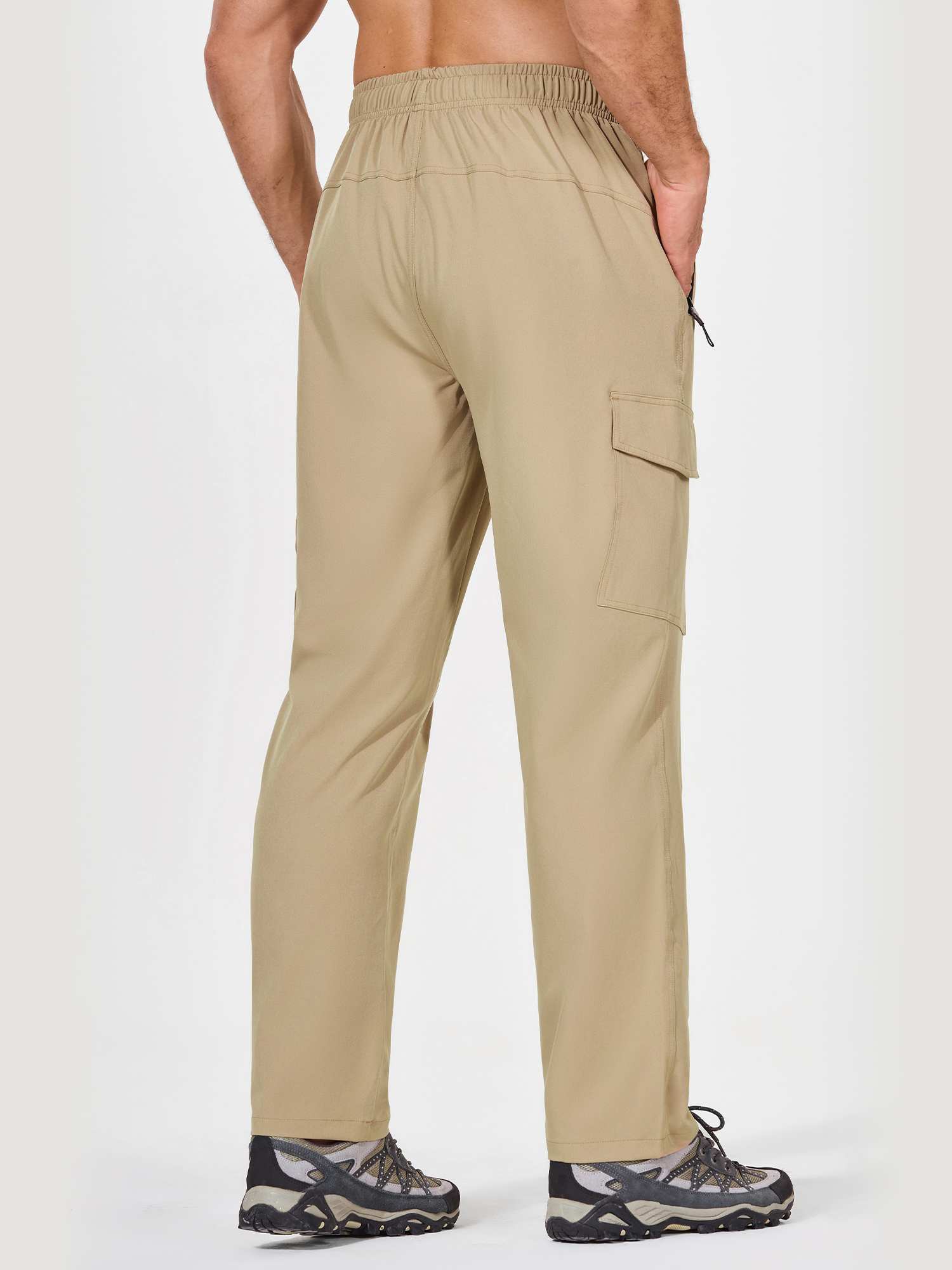 Men's UPF 50+ Quick-Dry Hiking Cargo Pants - Image 26