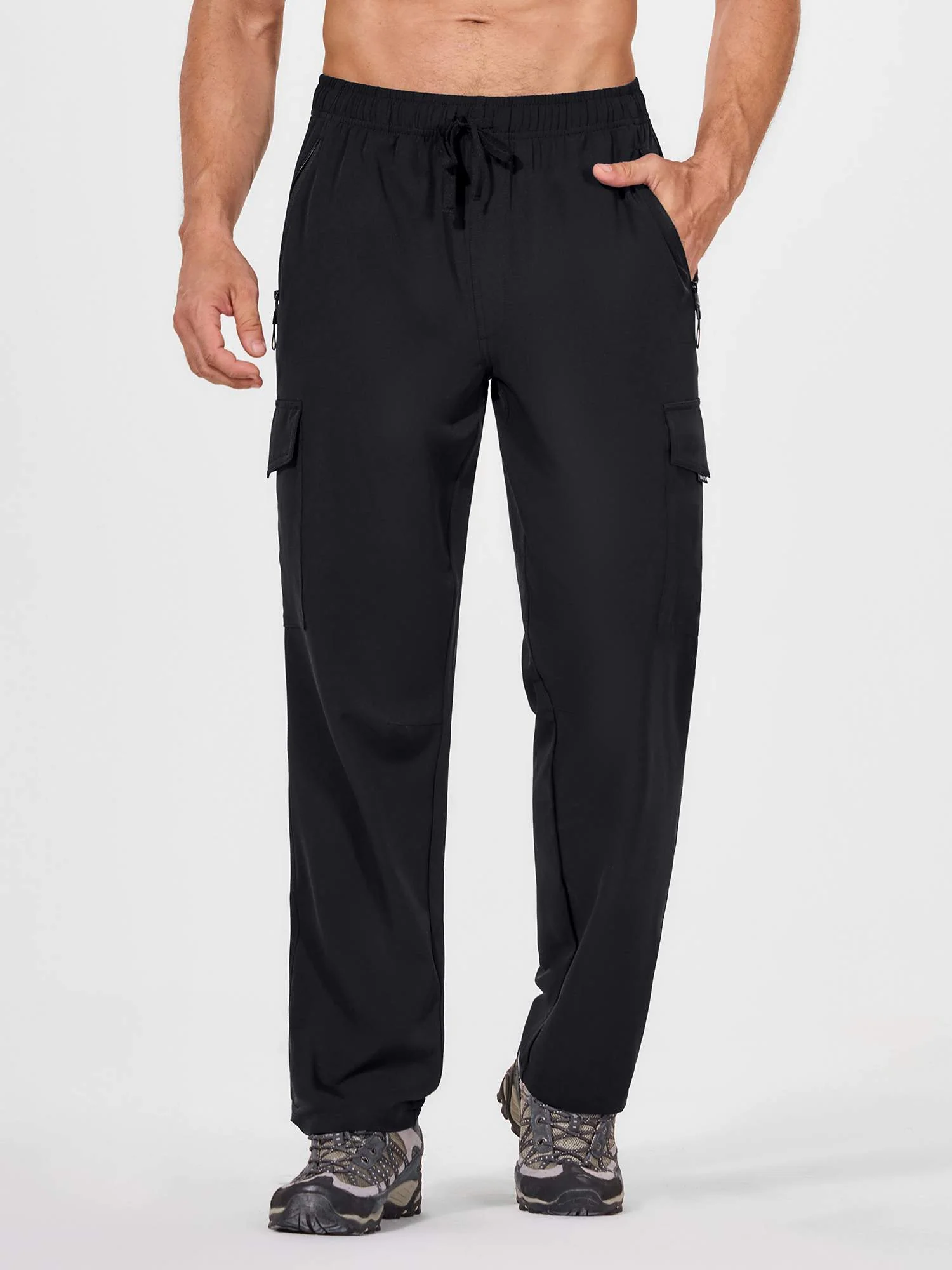 Men's UPF 50+ Quick-Dry Hiking Cargo Pants - Image 3