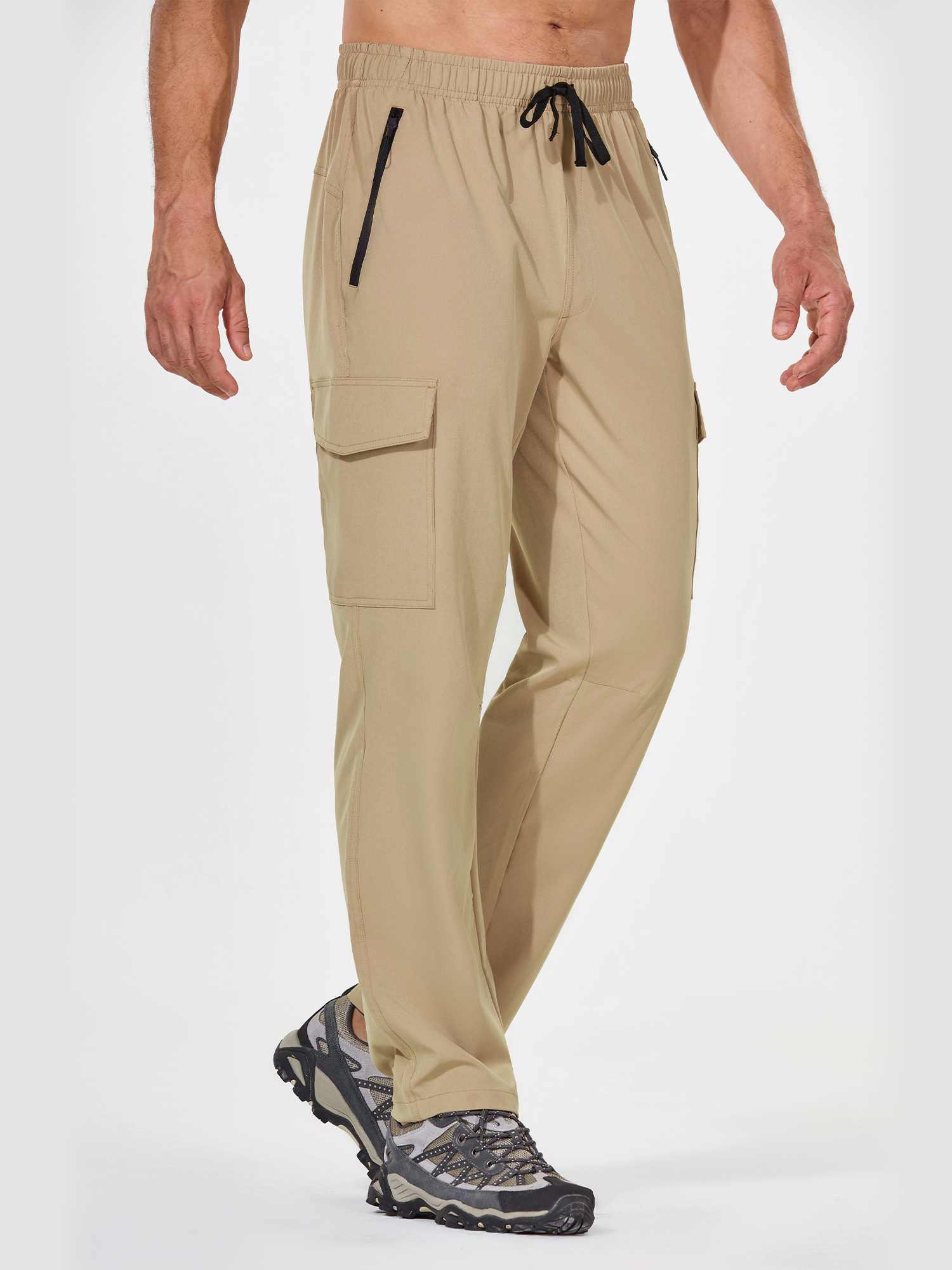Men's UPF 50+ Quick-Dry Hiking Cargo Pants - Image 30