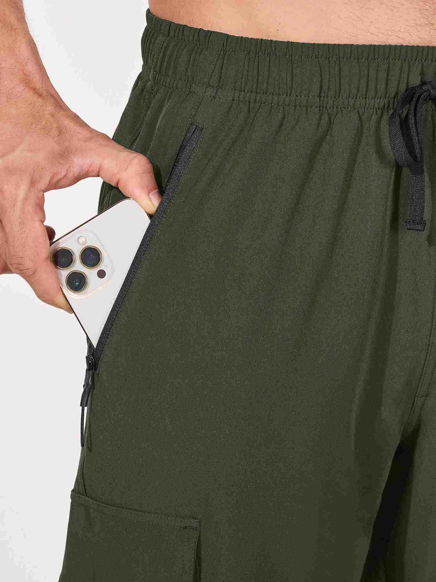 Men's UPF 50+ Quick-Dry Hiking Cargo Pants - Image 33
