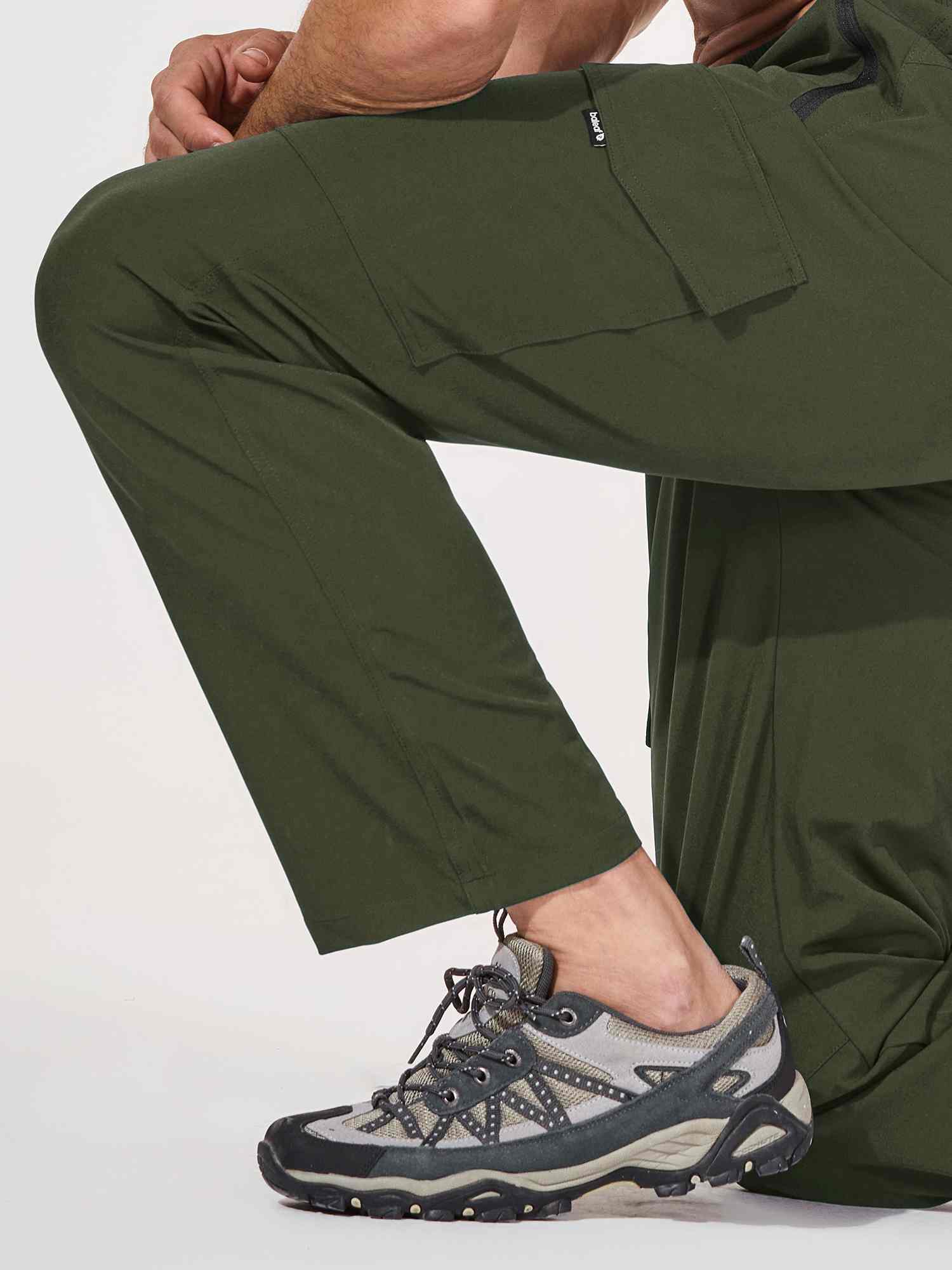 Men's UPF 50+ Quick-Dry Hiking Cargo Pants - Image 36
