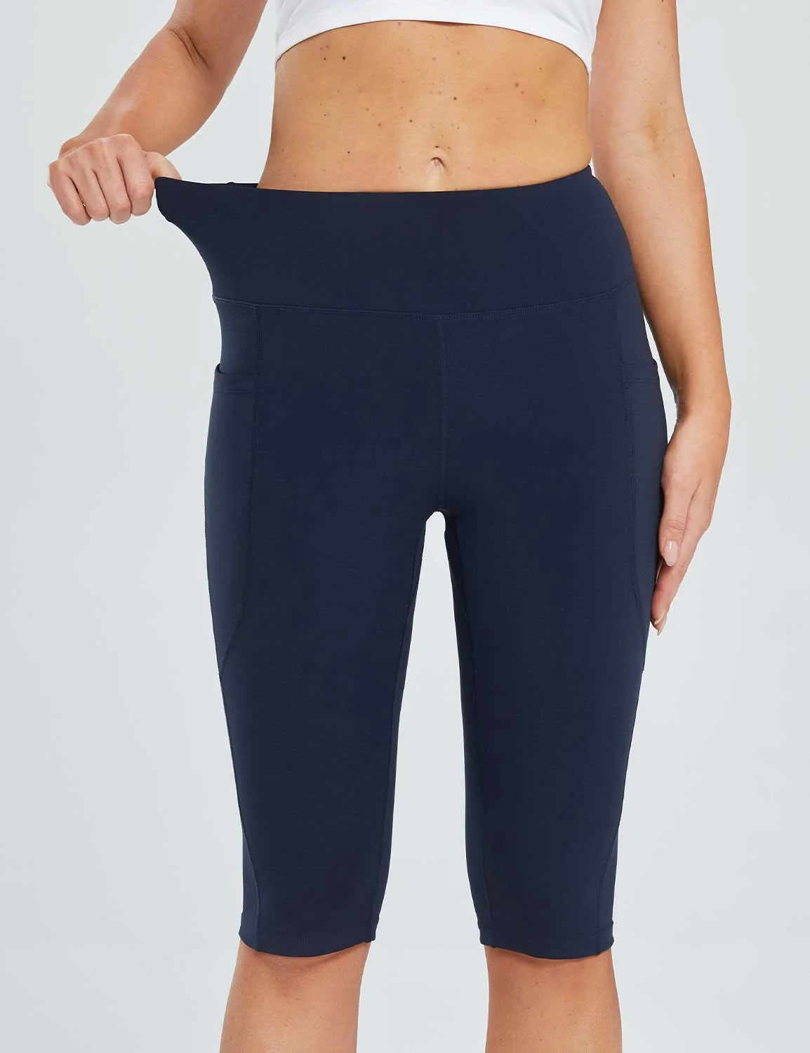 Laureate Women's Pocketed Yoga Capris - Image 4
