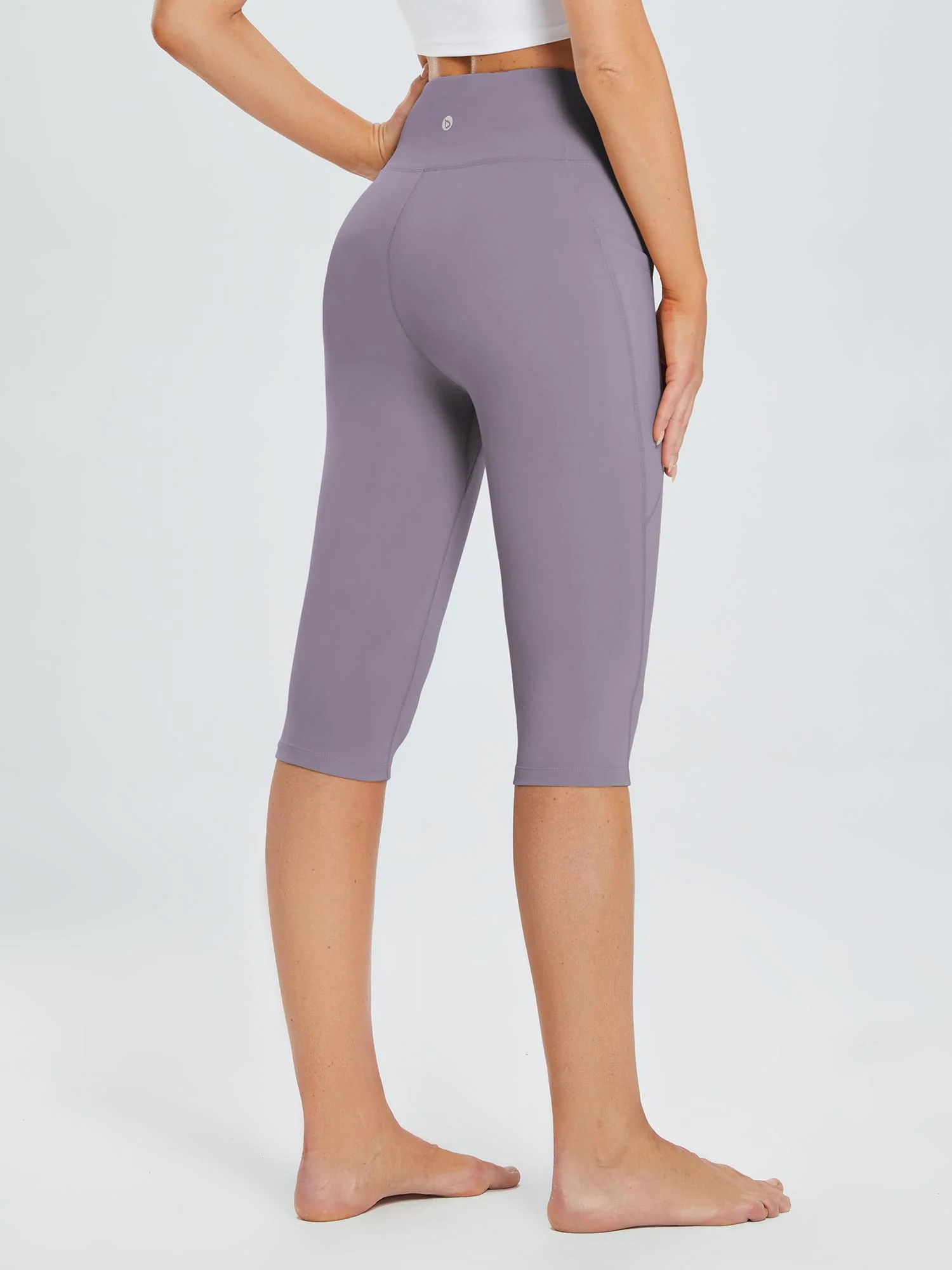 Laureate Women's Pocketed Yoga Capris - Image 52