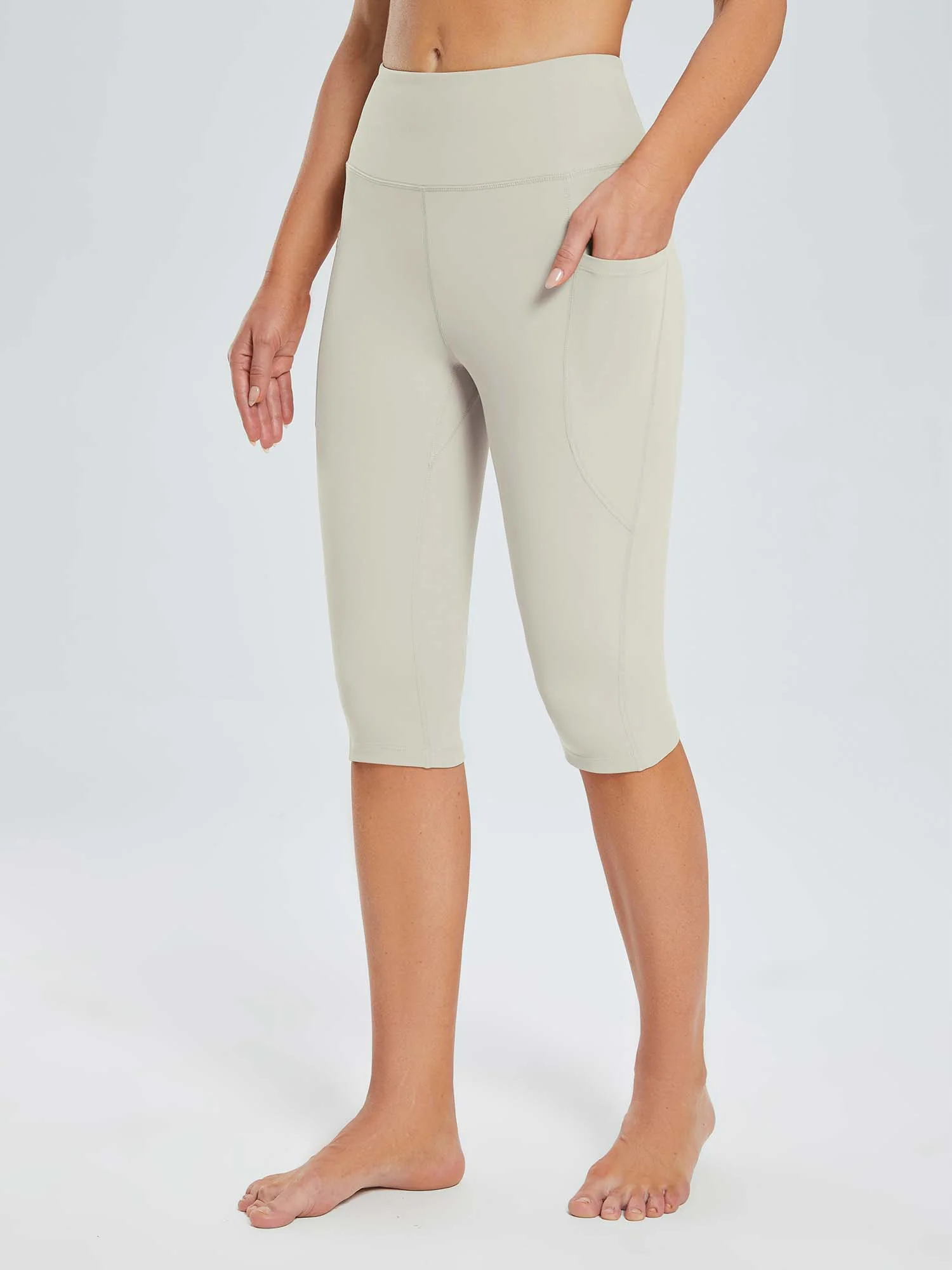 Laureate Women's Pocketed Yoga Capris - Image 65
