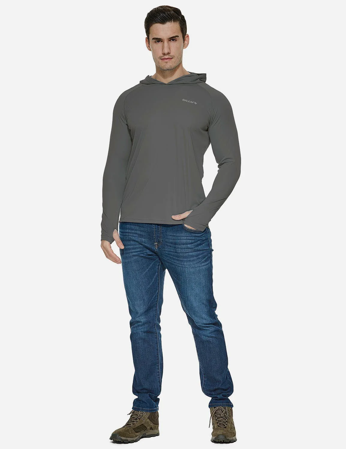 Men's UPF 50+ Sun Hoodie - Image 10