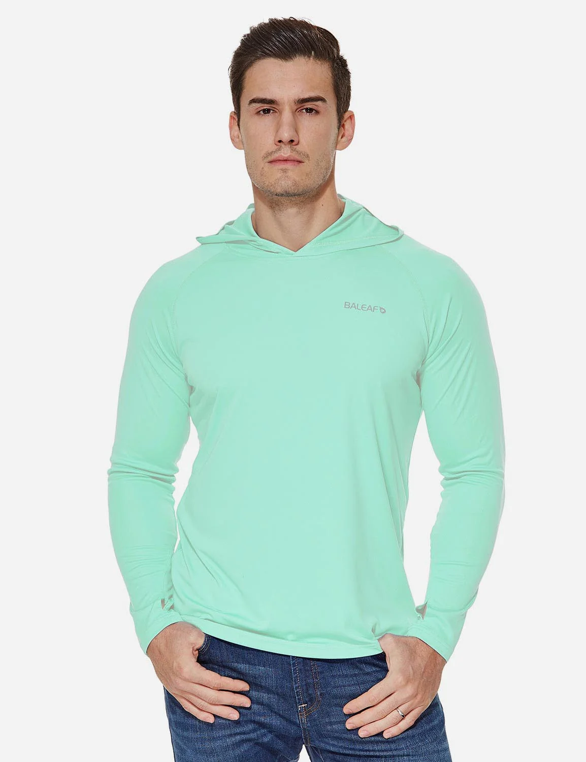 Men's UPF 50+ Sun Hoodie - Image 13