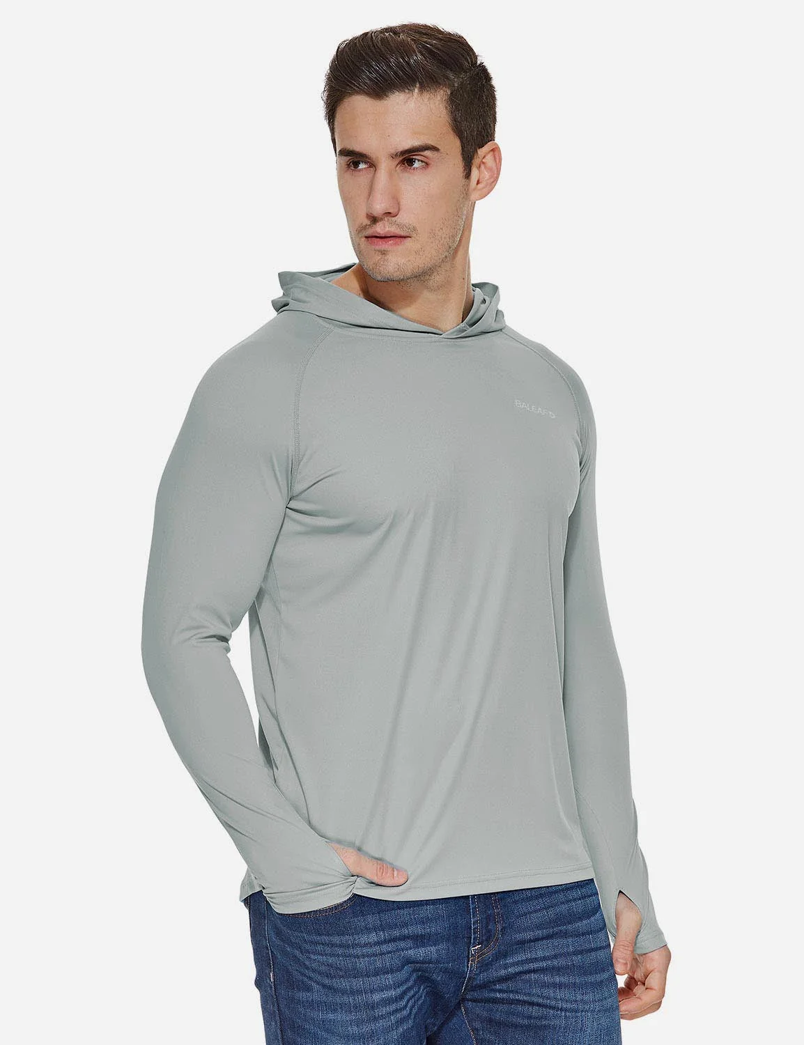 Men's UPF 50+ Sun Hoodie - Image 3