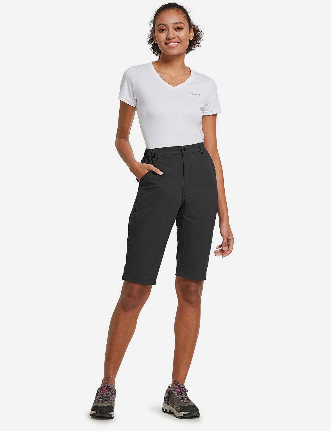 Flyleaf UPF50+ DWR Knee-Length Shorts - Image 3
