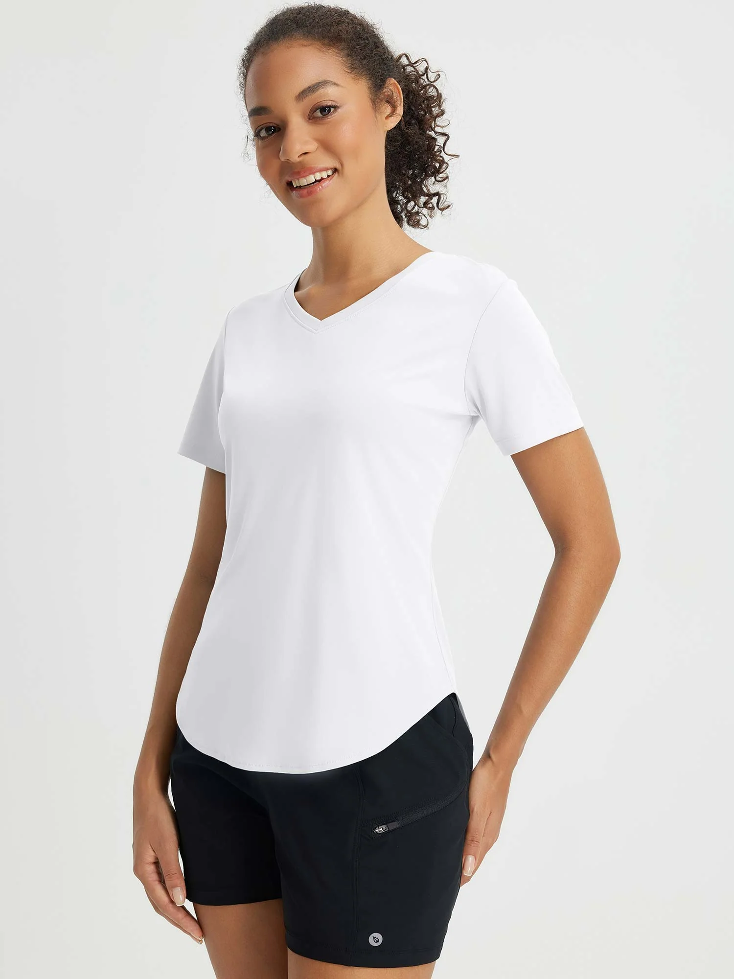 Fresh Horizon UPF 50+ V-Neck Curved Shirts - Image 8