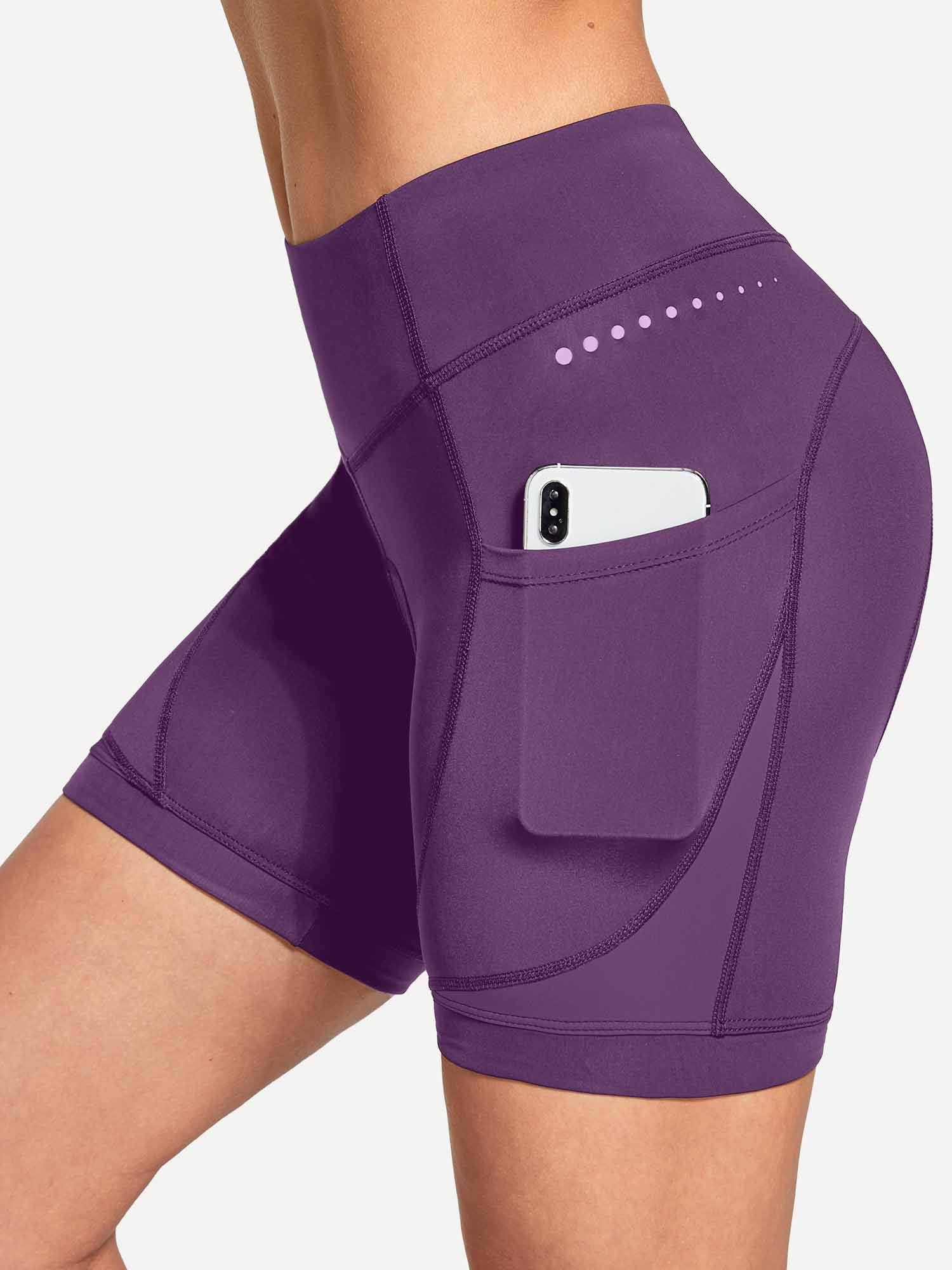 Women's V-Waist Cycling Shorts - Image 11