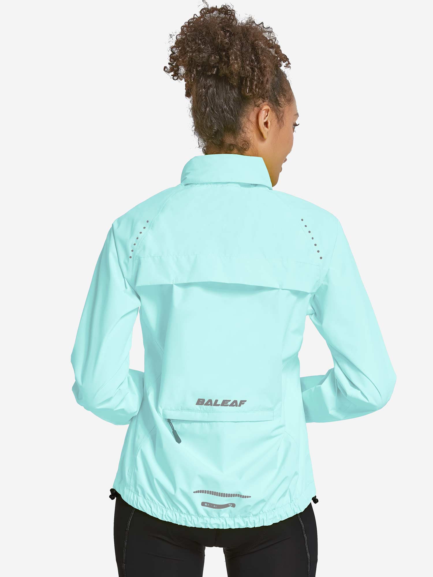 Women's Waterproof Cycling Rain Jacket - Image 57