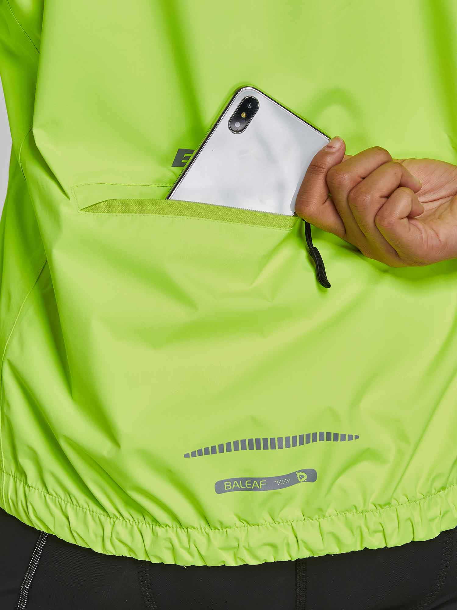 Women's Waterproof Cycling Rain Jacket - Image 9