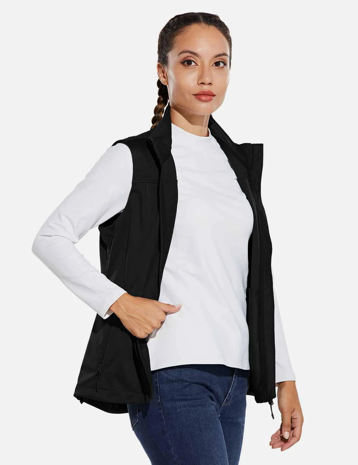 Women's Windproof Softshell Vest - Image 4