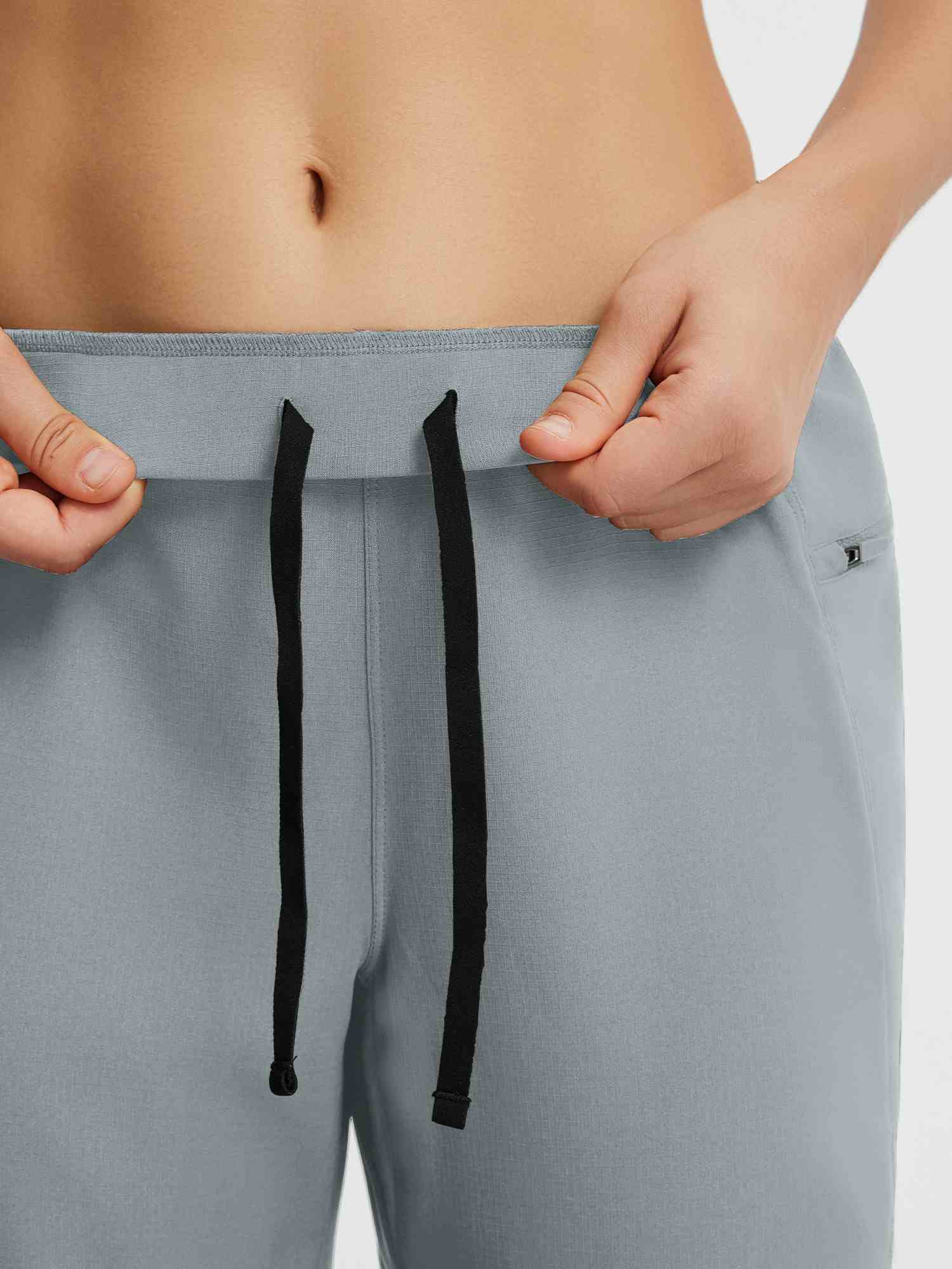 Cycling Elastic Tapered Pants - Image 3