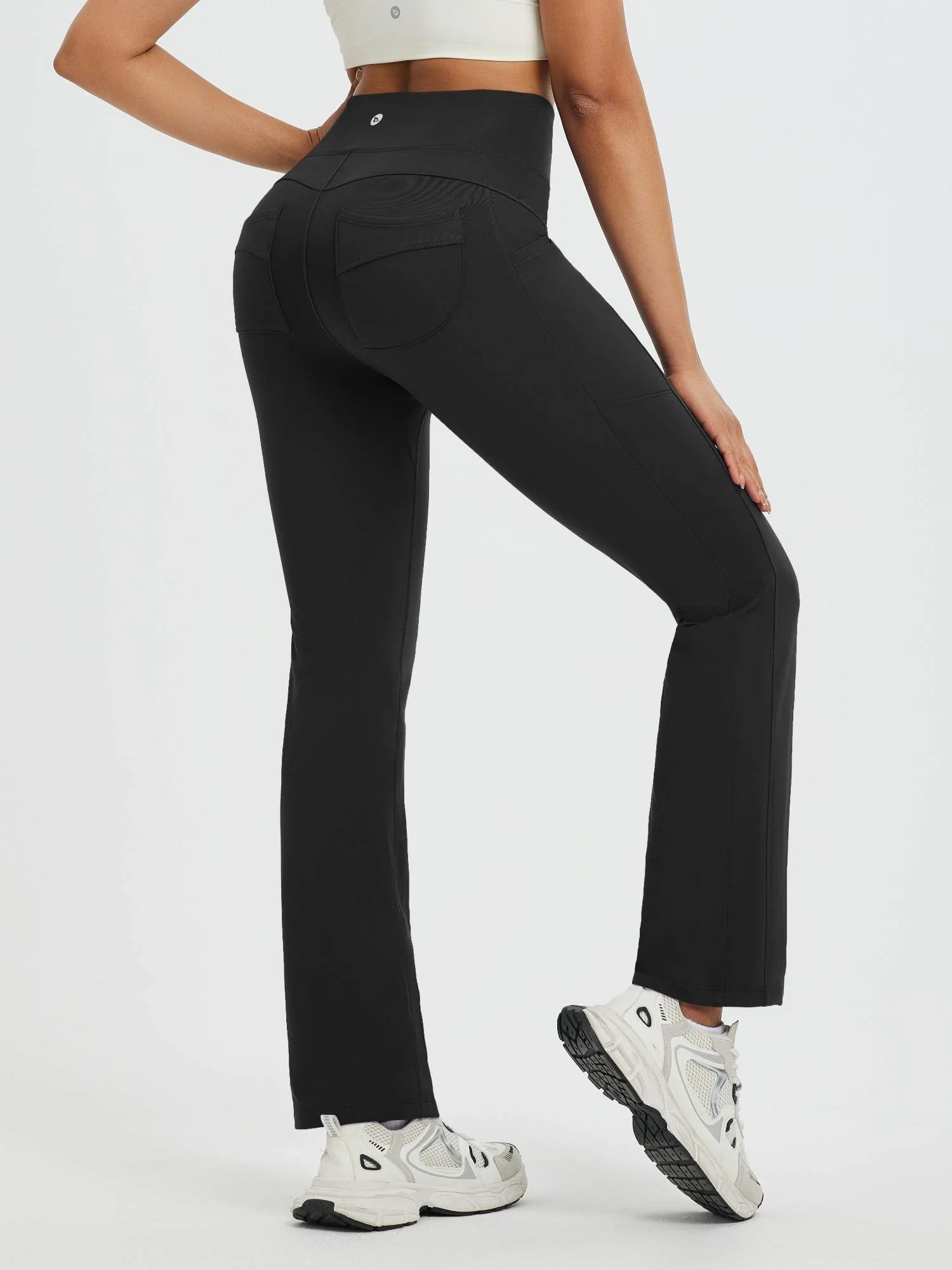 Women’s Running Boot-Cut Fleece Straight-Leg Pants - Image 29