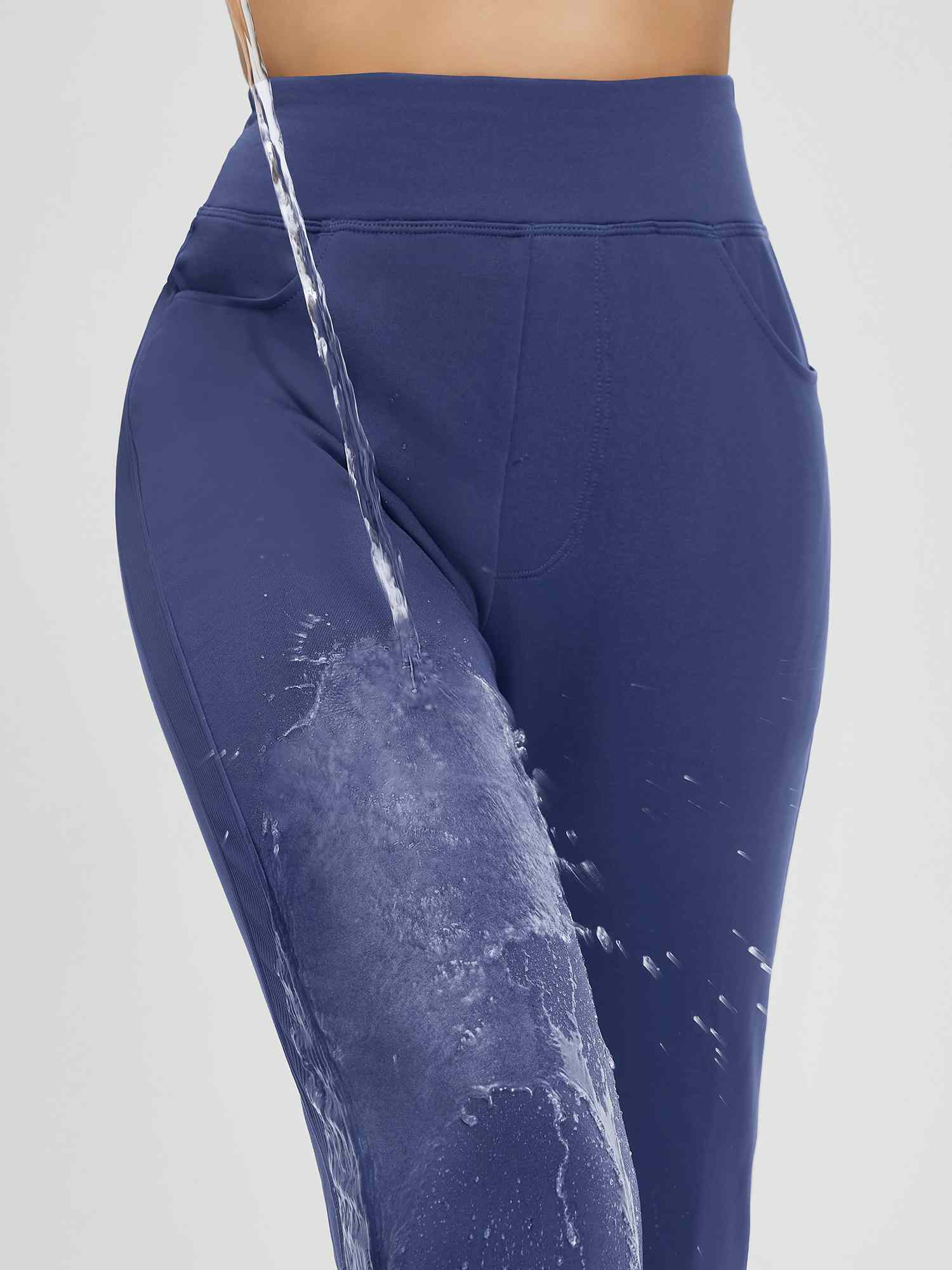 Running Flat-Waist Fleece Tapered Pants - Image 11