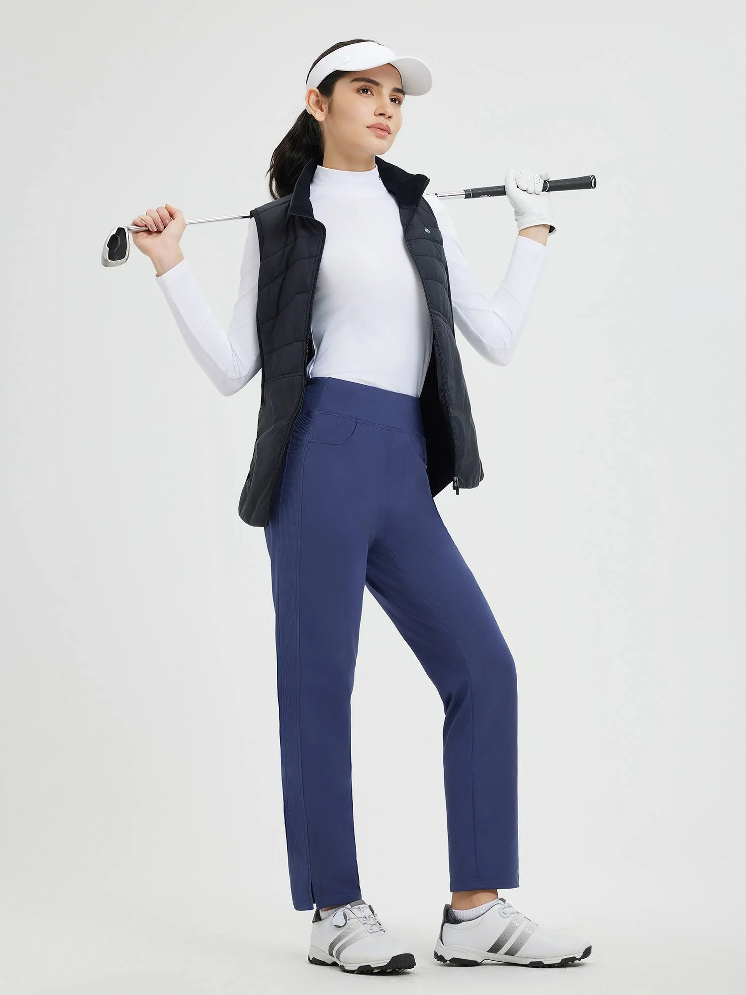 Running Flat-Waist Fleece Tapered Pants - Image 12
