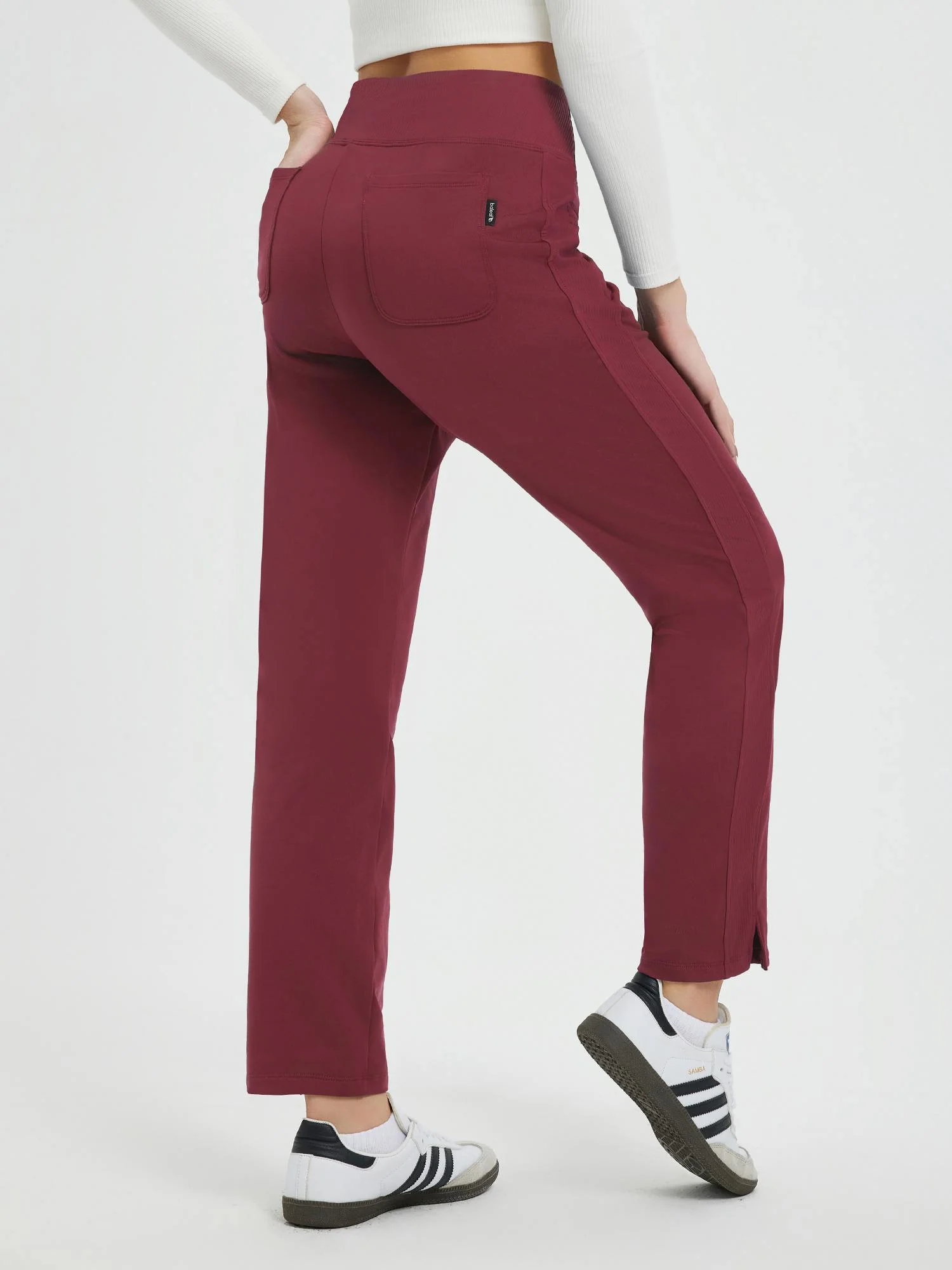 Running Flat-Waist Fleece Tapered Pants - Image 26