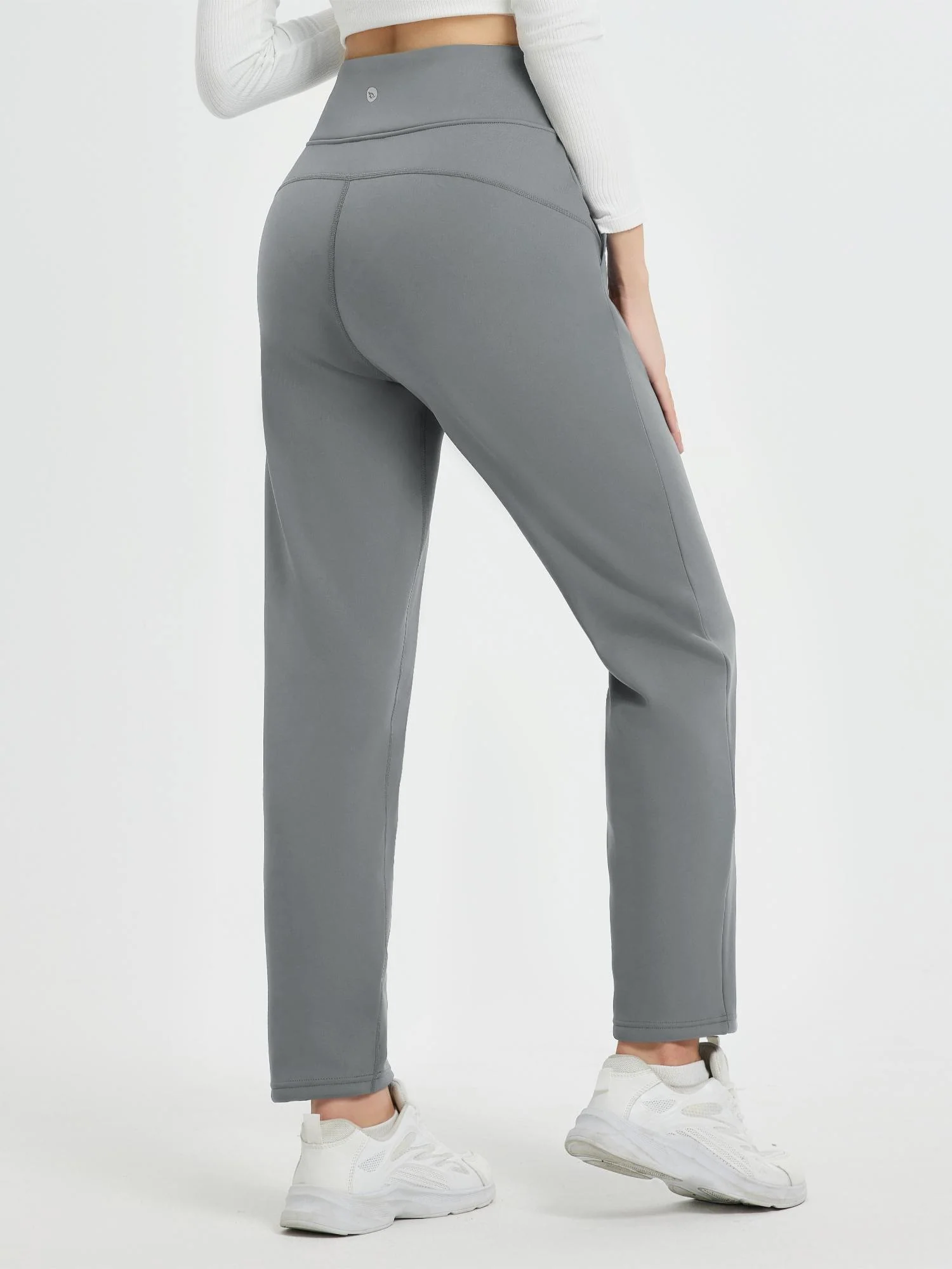 Women's Running Heavyweight Thermal Fleece Tapered Pants - Image 15