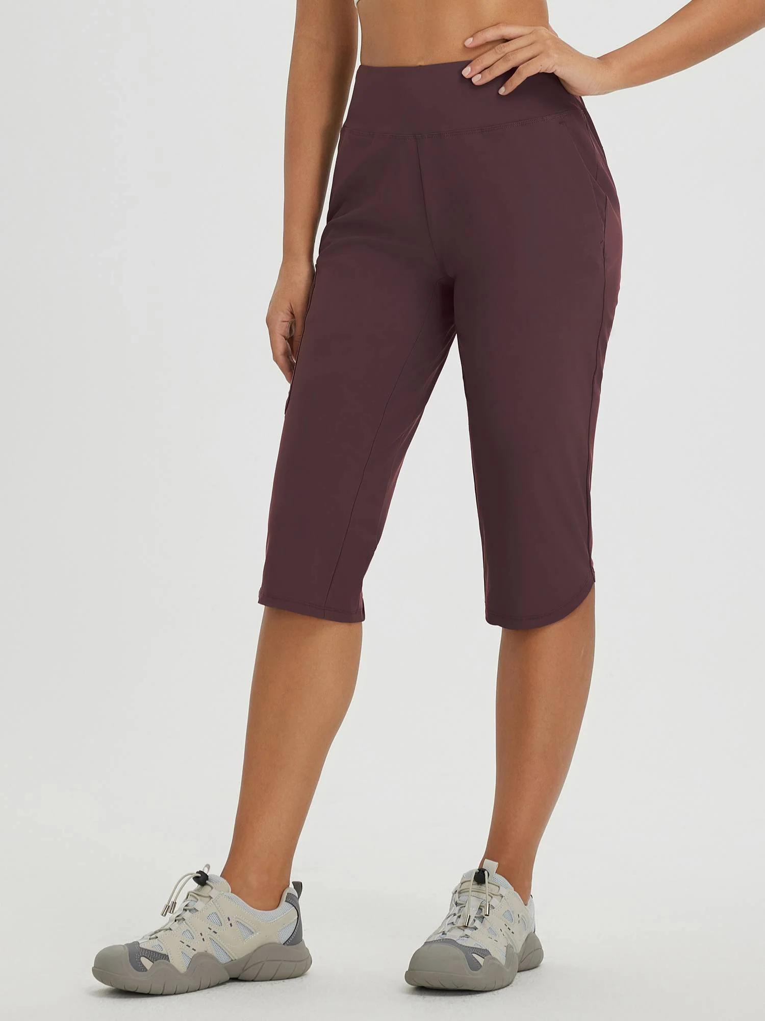 Women's 17" Cycling Hiking Capris - Image 7