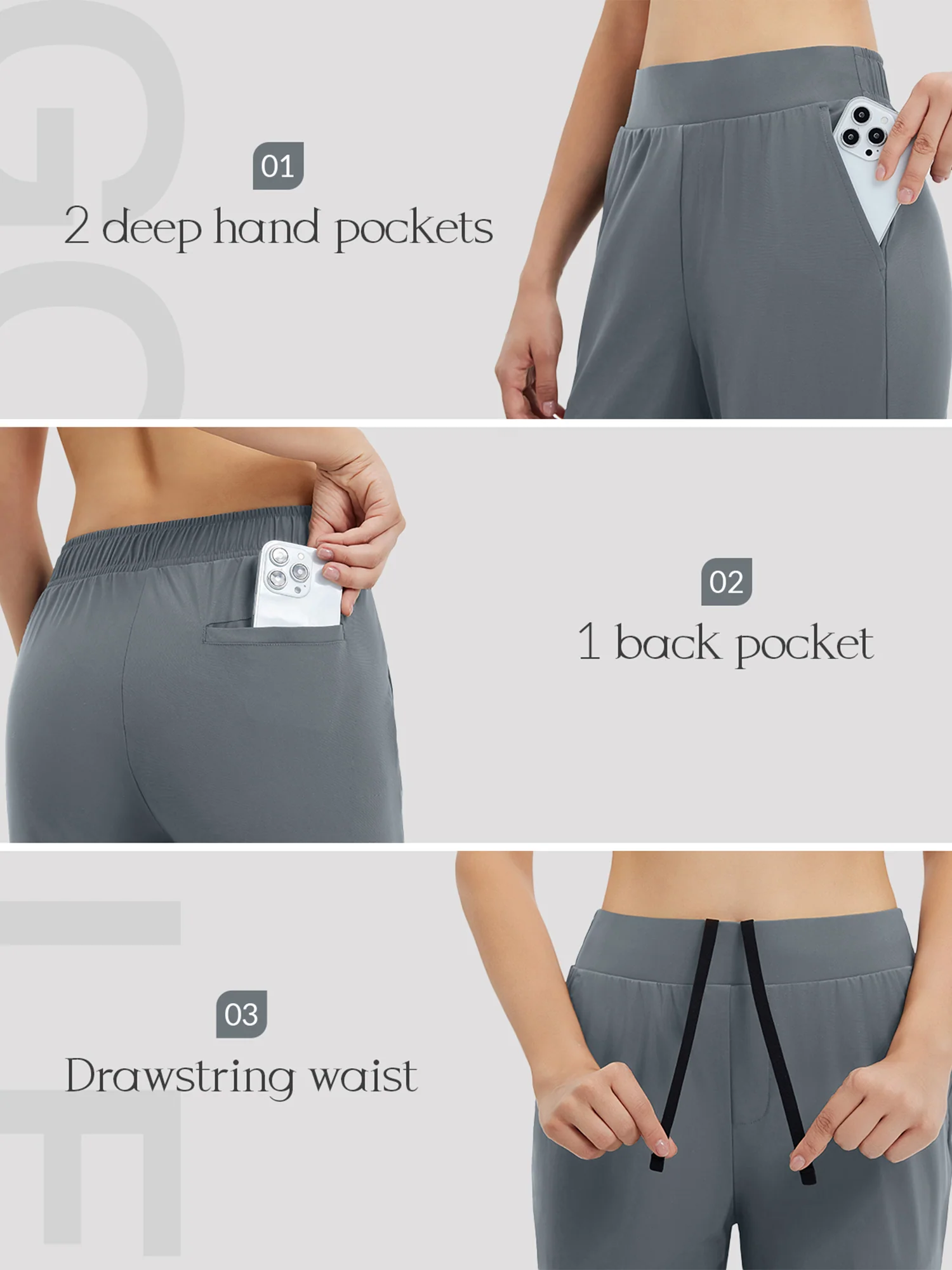 Women's 29" Flare Golf Pants - Image 5