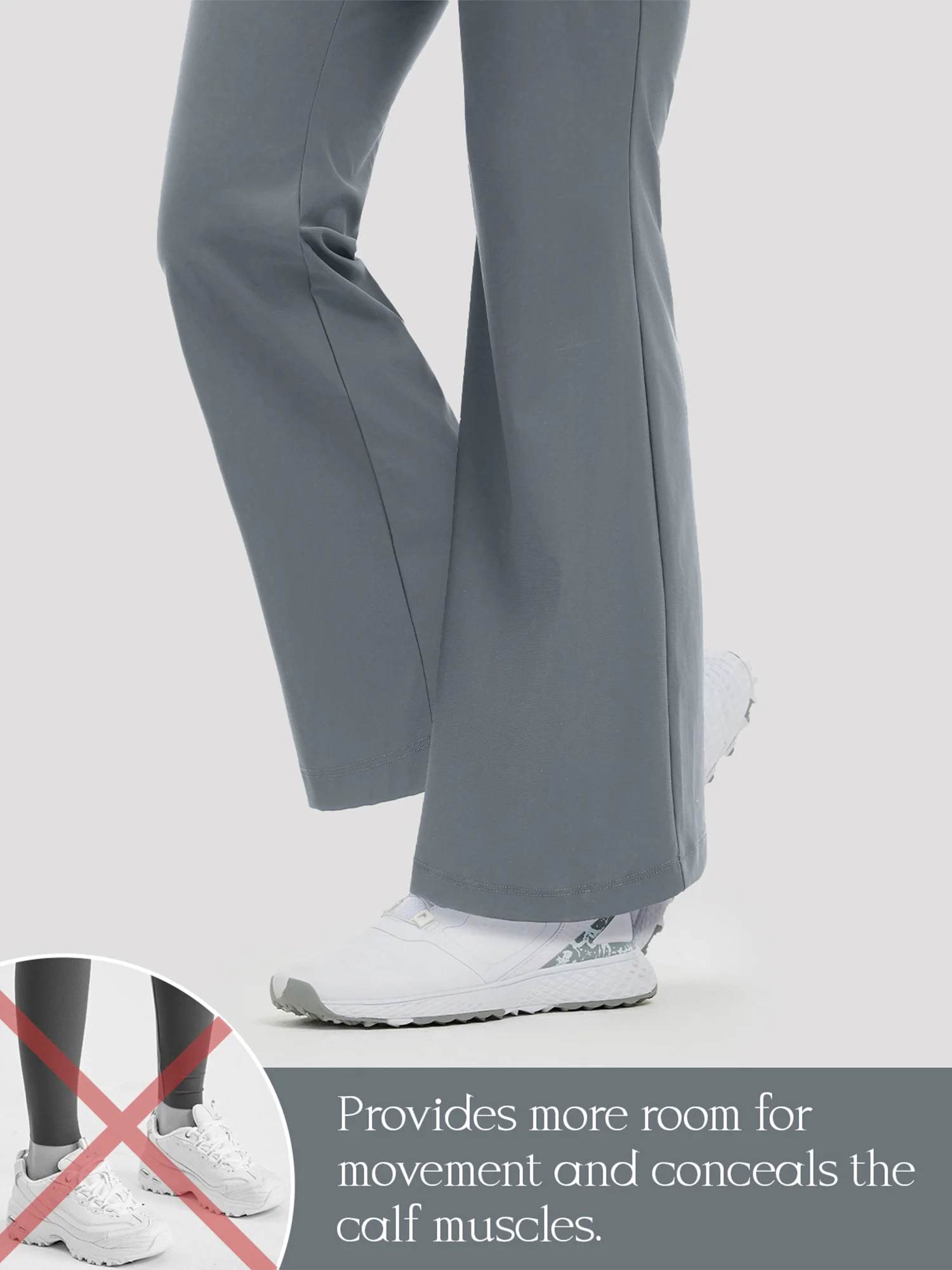 Women's 29" Flare Golf Pants - Image 6