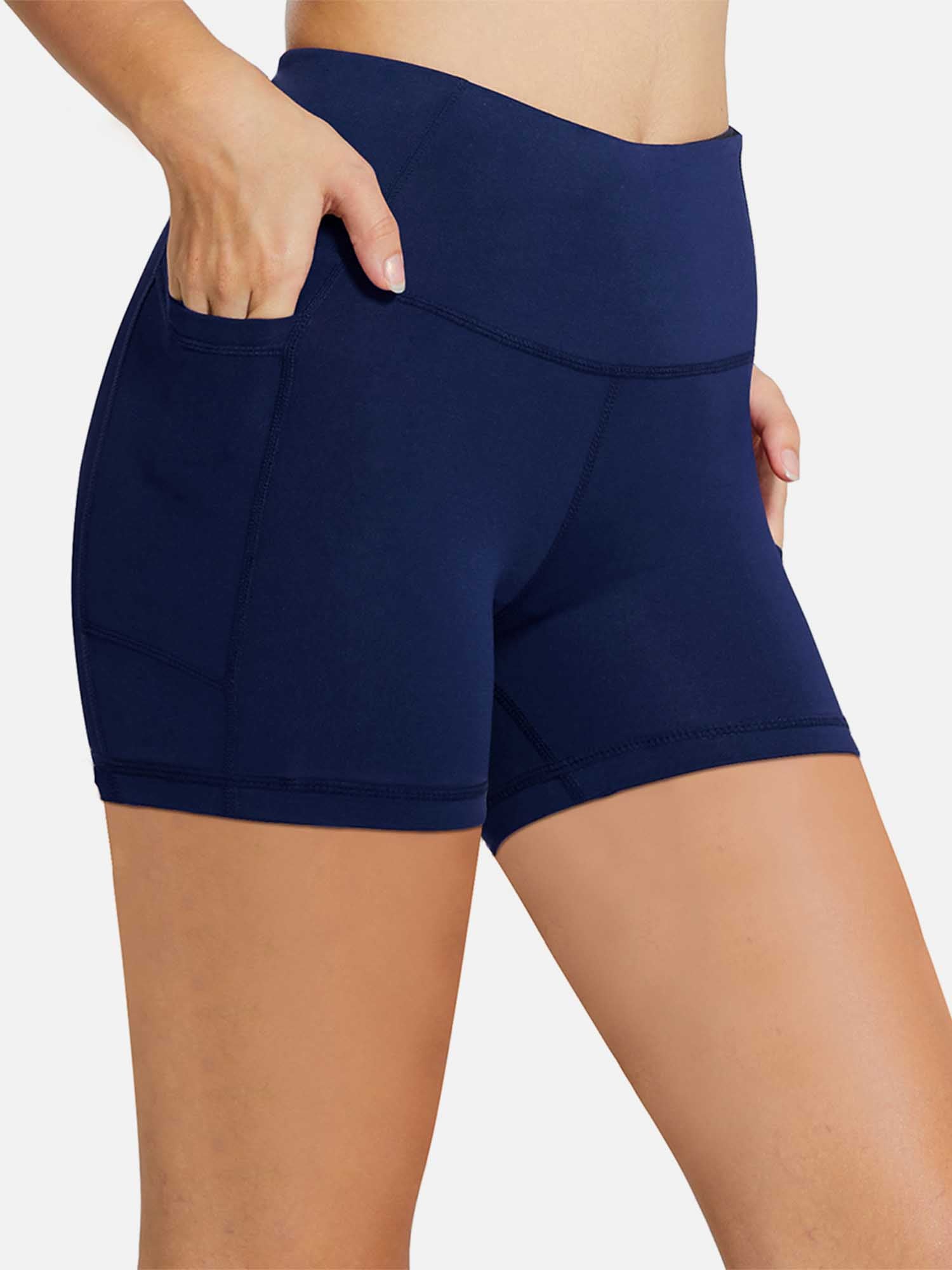 Women's 5" High-Waisted Compression Biker Shorts - Image 10