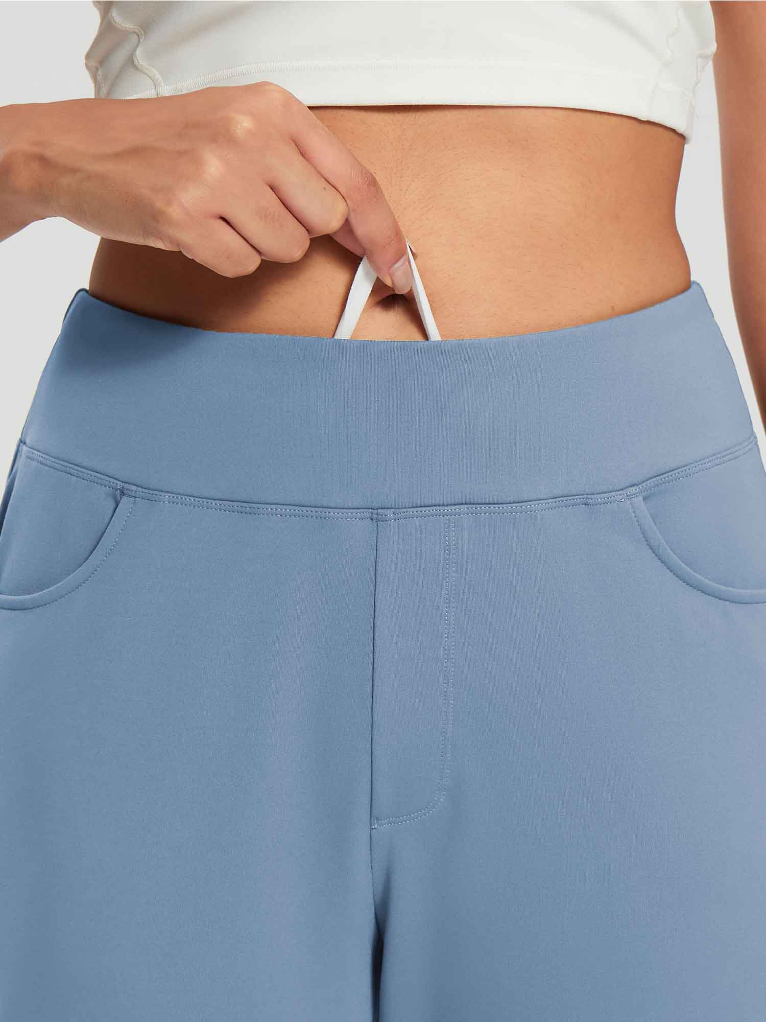 Women's Fleece-Lined Tapered Jogger Pants - Image 3