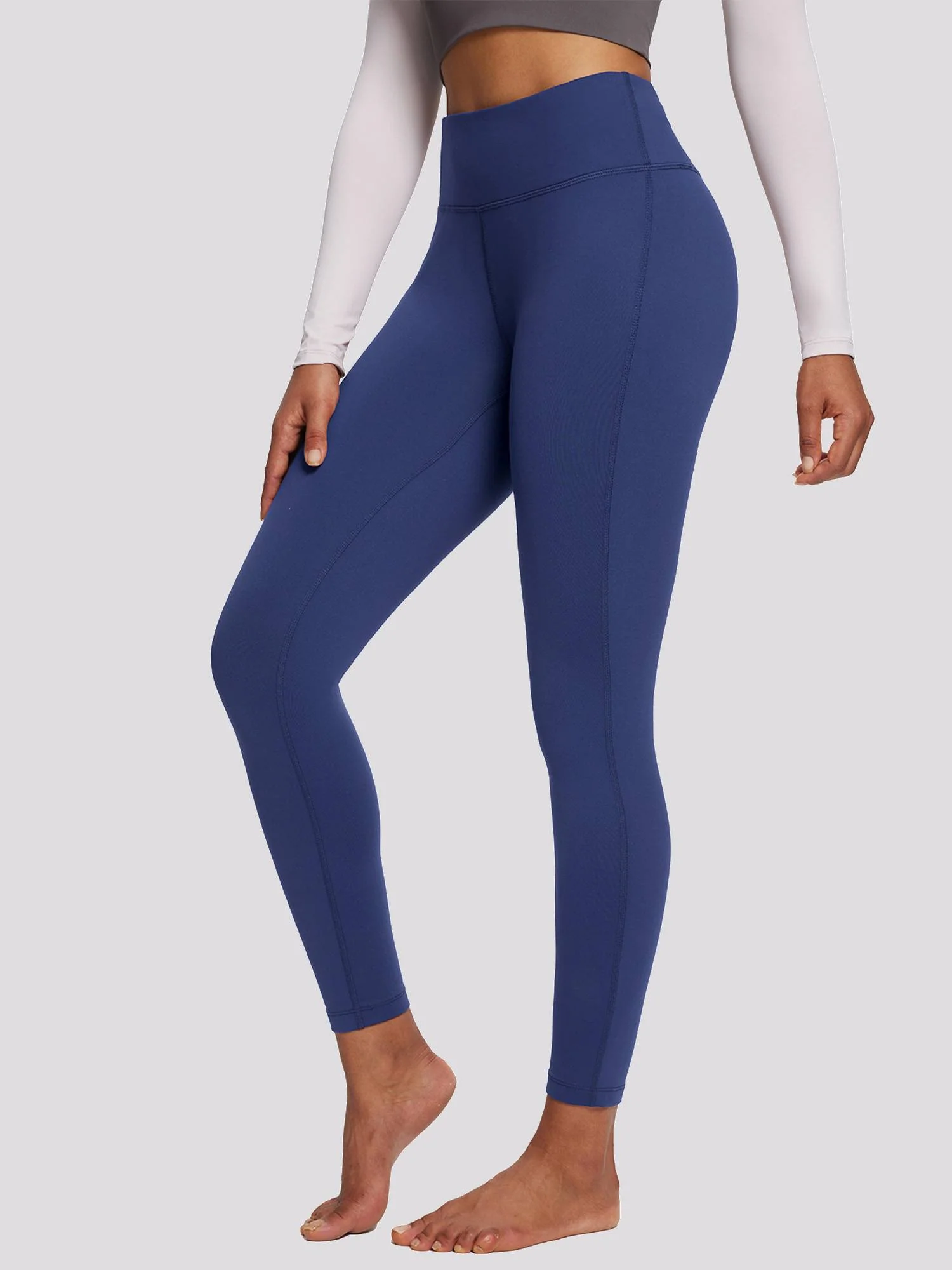 Women's Petite Fleece-Lined Yoga Leggings - Image 21