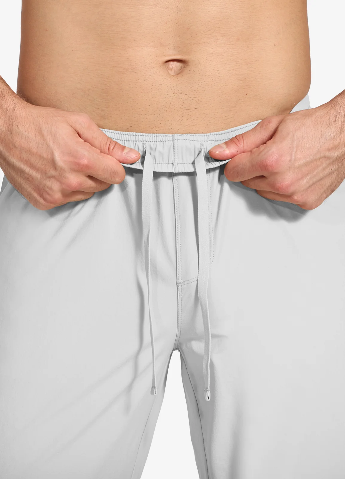Men's Elastic-Waist Tapered Running Pants - Image 9
