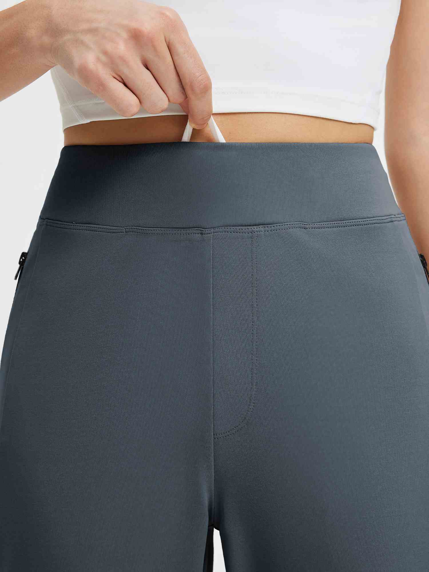 Yoga High Waisted Tapered Pants - Image 10