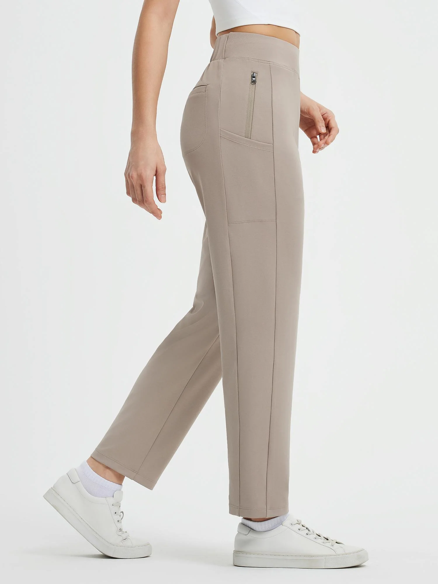 Yoga High Waisted Tapered Pants - Image 14